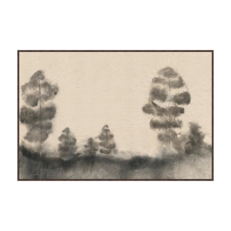 Ashley Luxe Shadow Ink Drawing Giclée Canvas