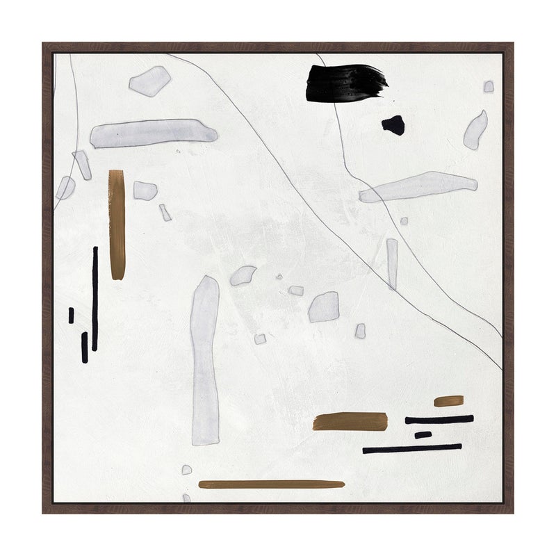 Ashley Luxe Primitive Abstract Giclée Canvas
