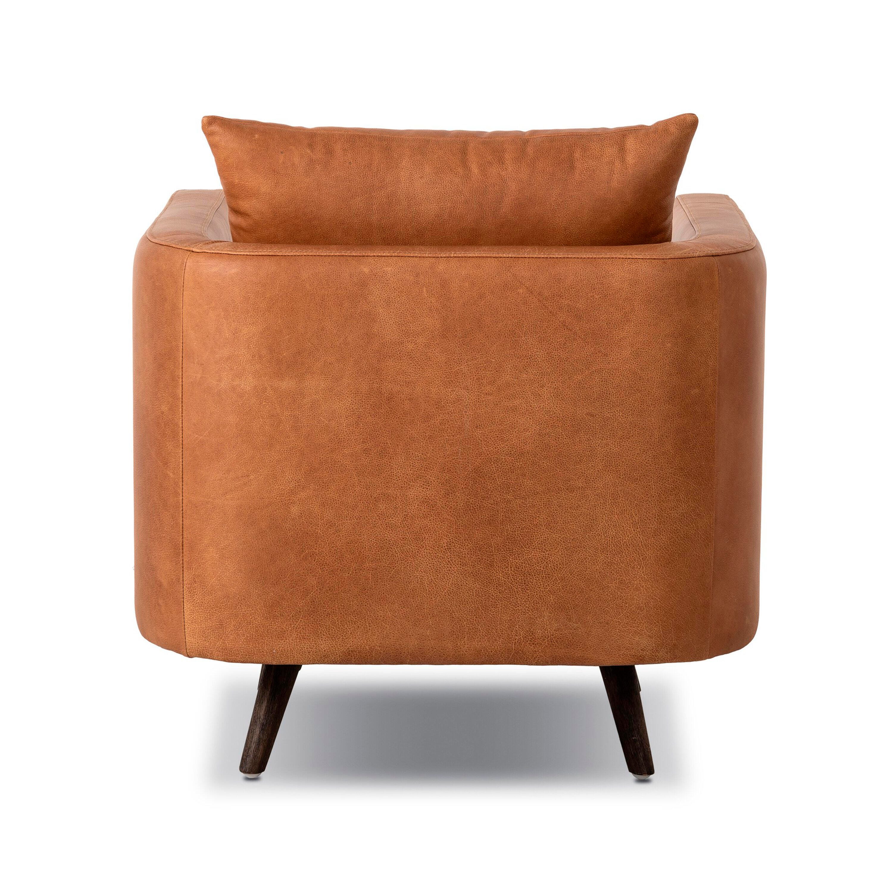 Ashley Luxe Kaya Swivel Chair-Carob Nutmeg, Cognac, large