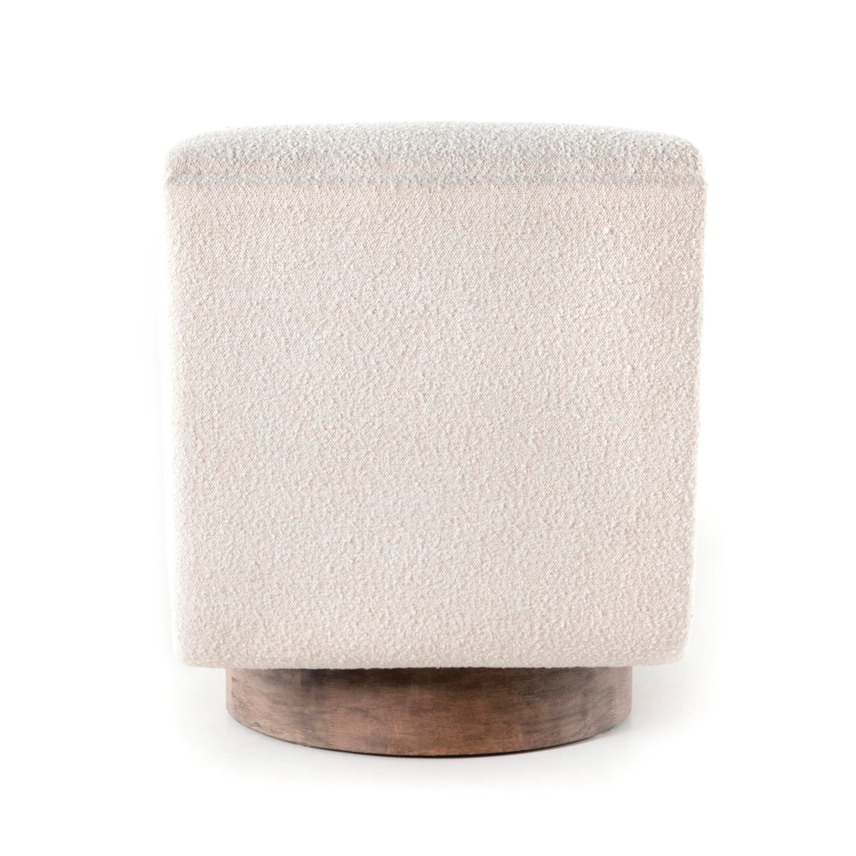 Ashley Luxe Bronwyn Swivel Chair-Knoll Natural, , large