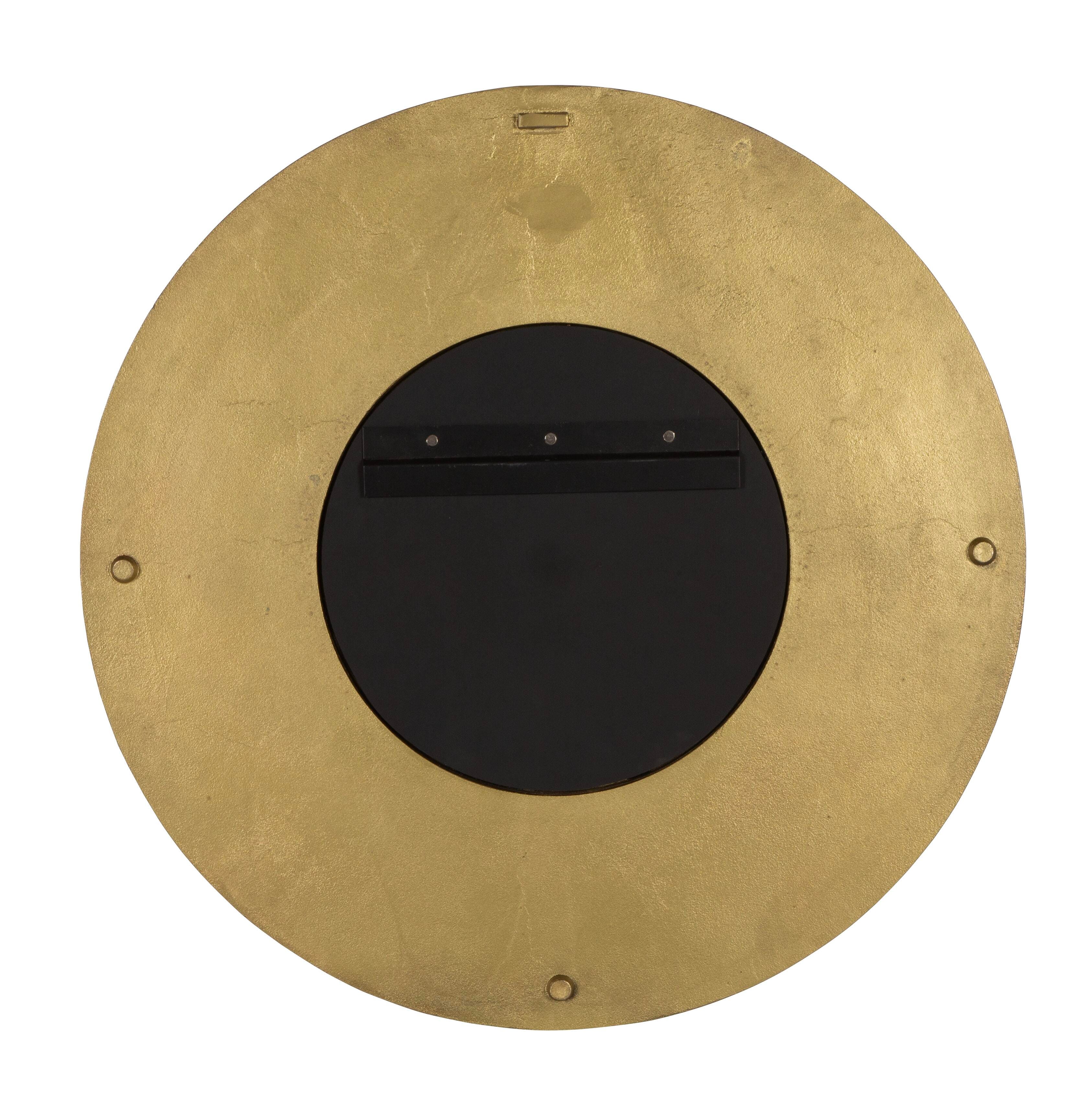 Ashley Luxe Axel Round Mirror, , large
