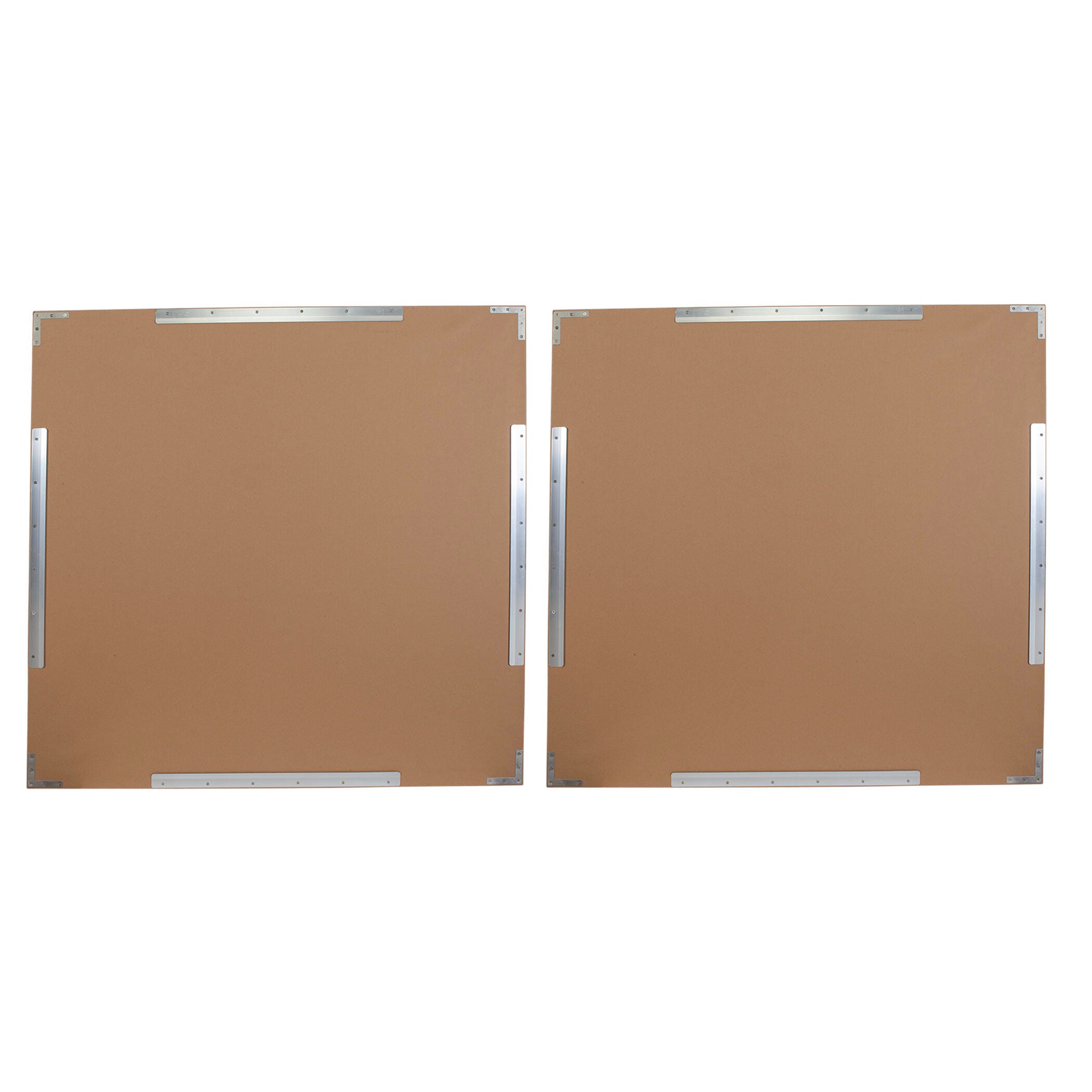 Ashley Luxe Been Around The Block Framed Canvas -44 x 44, Pine, large