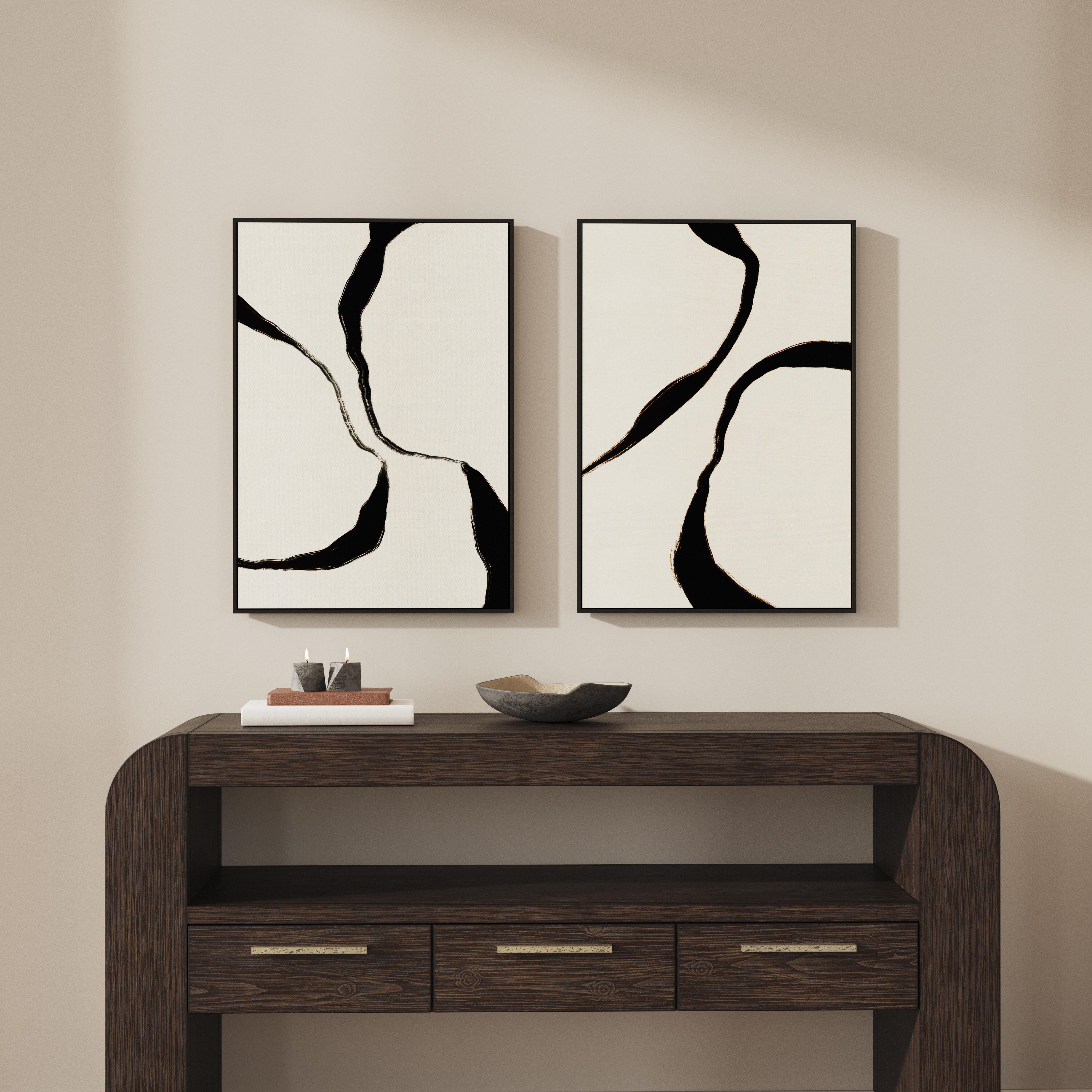 Ashley Luxe 2 Piece Wall Art Set, , large