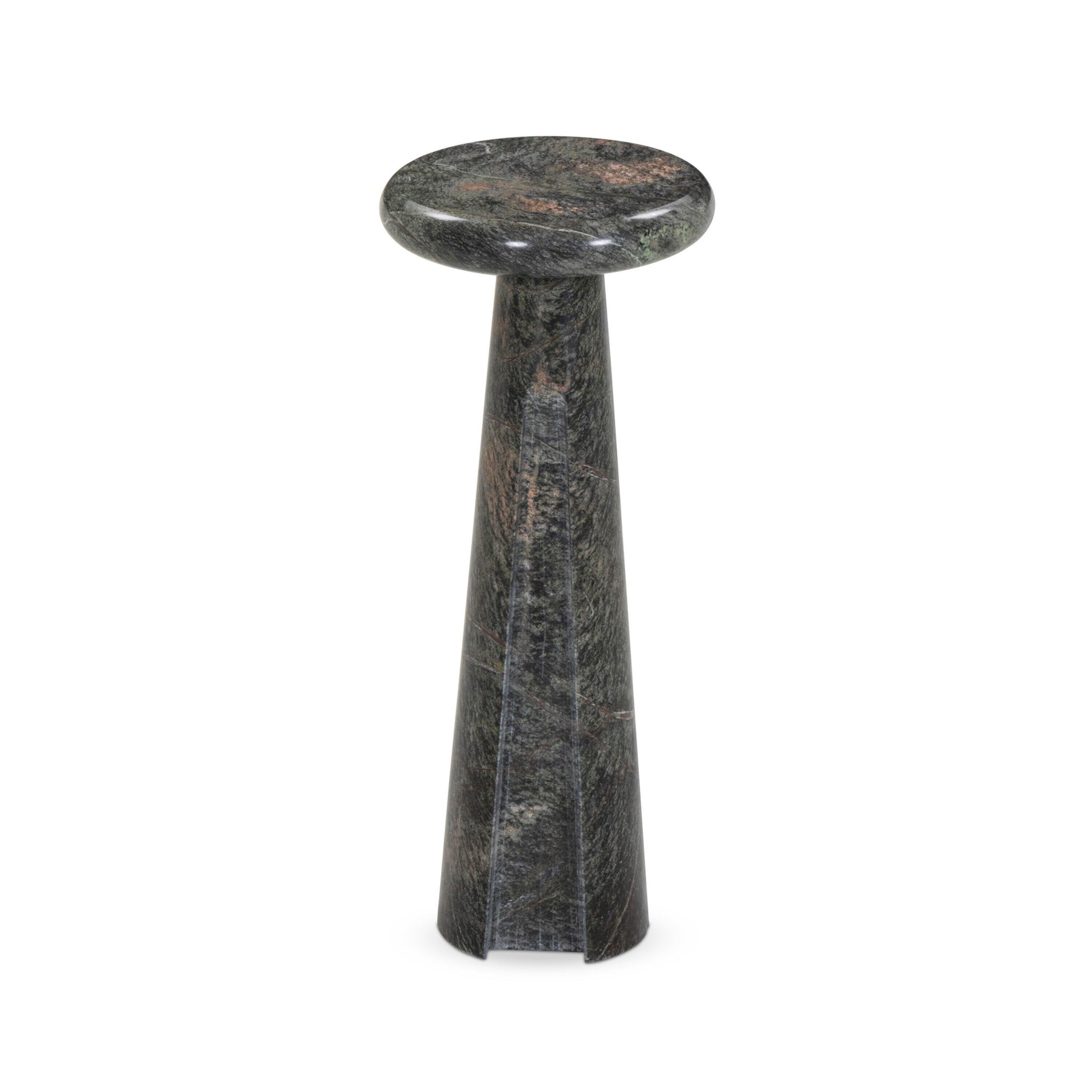 Ashley Luxe Natural Marble Tapered Accent Table