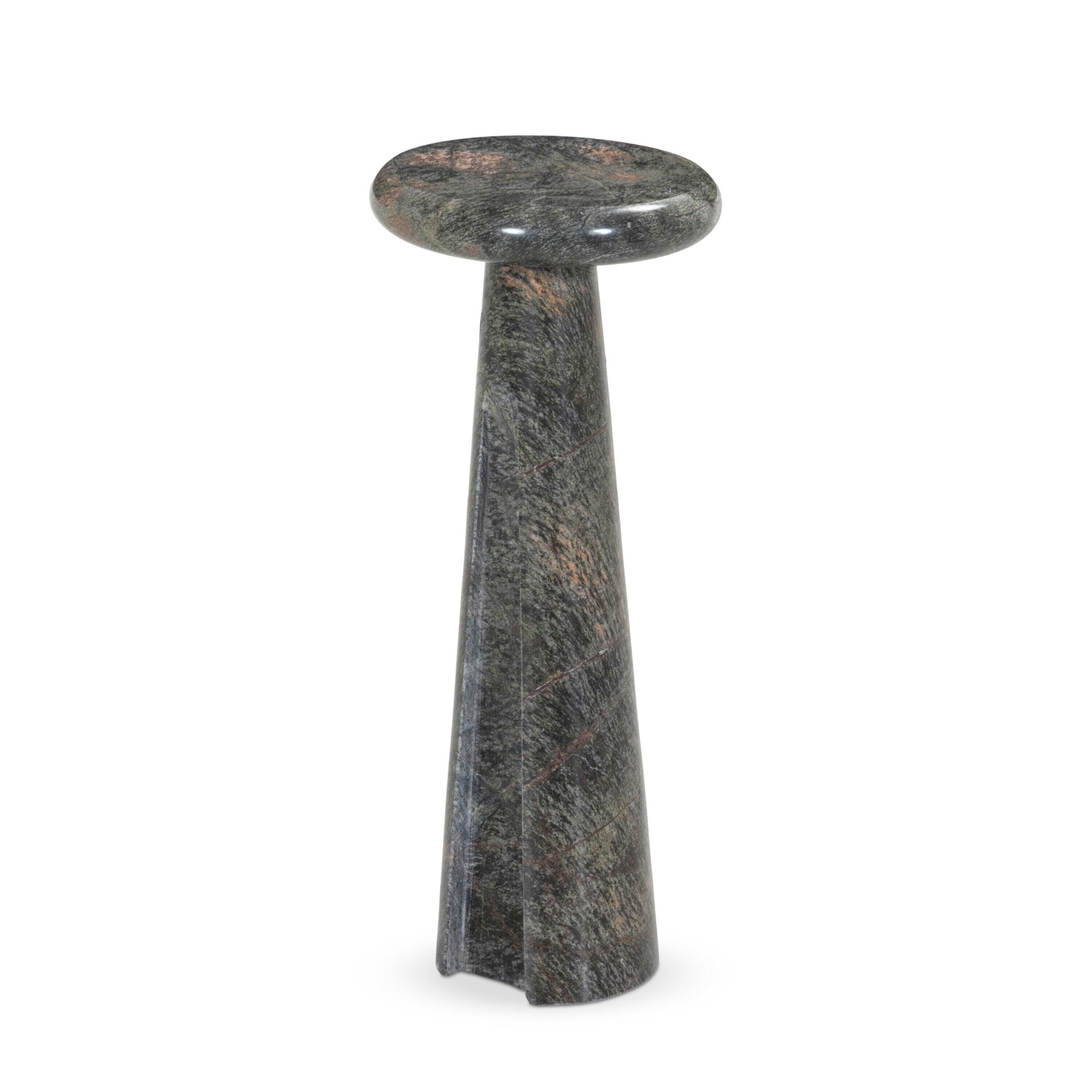 Ashley Luxe Aveline Accent Table-Polished Dark Green Marble, Green Marble, large