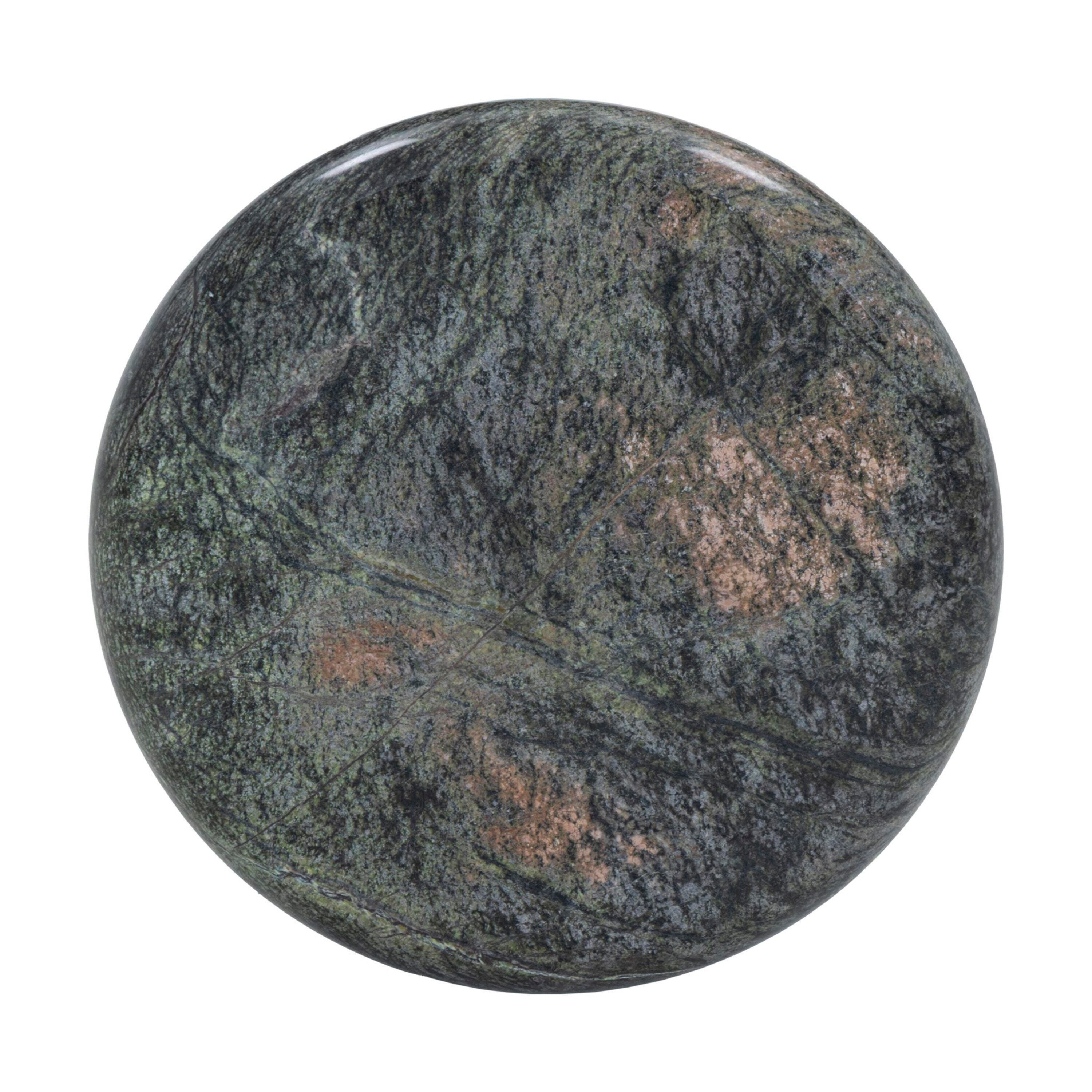 Ashley Luxe Aveline Accent Table-Polished Dark Green Marble, Green Marble, large