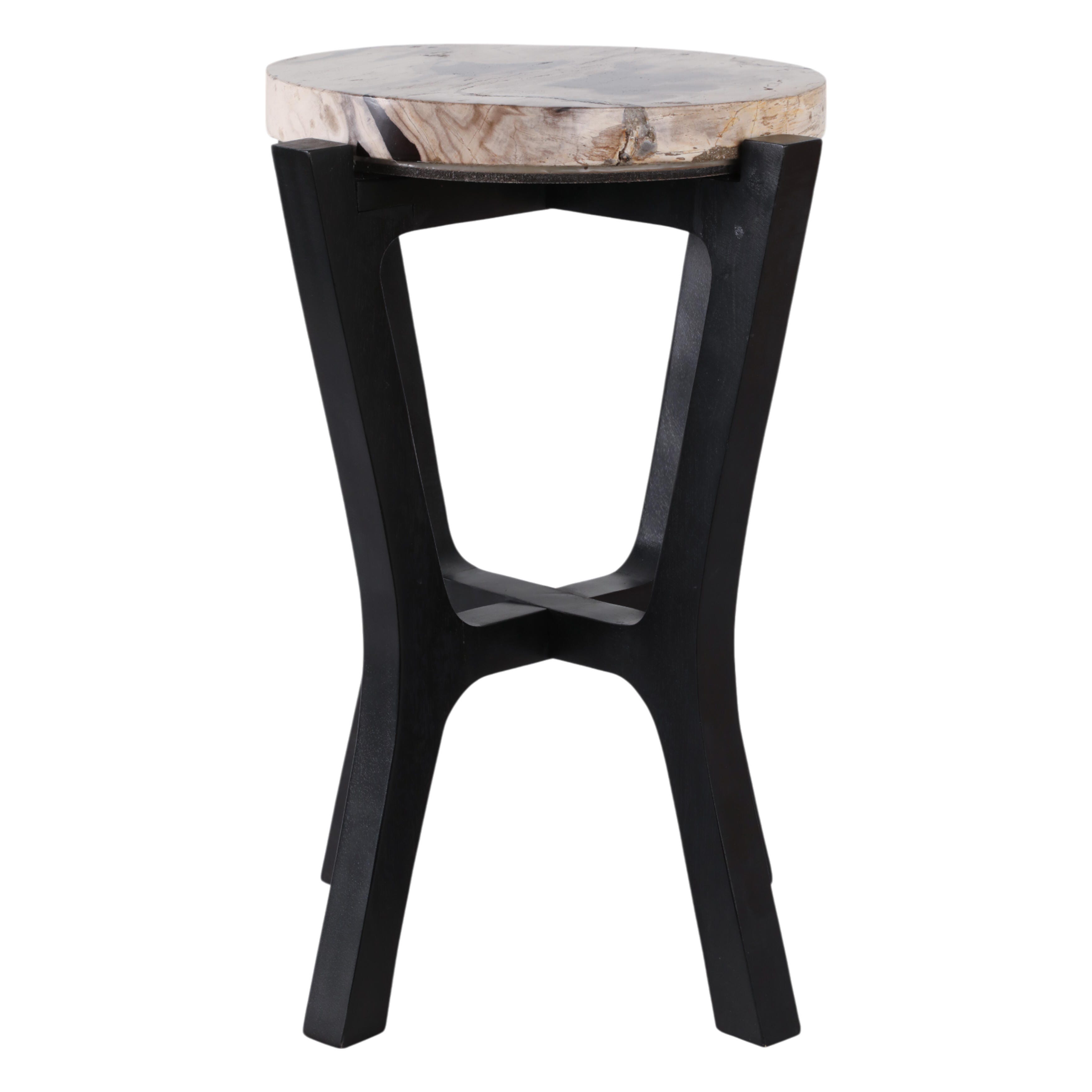 Ashley Luxe Crafted Wood Accent Table