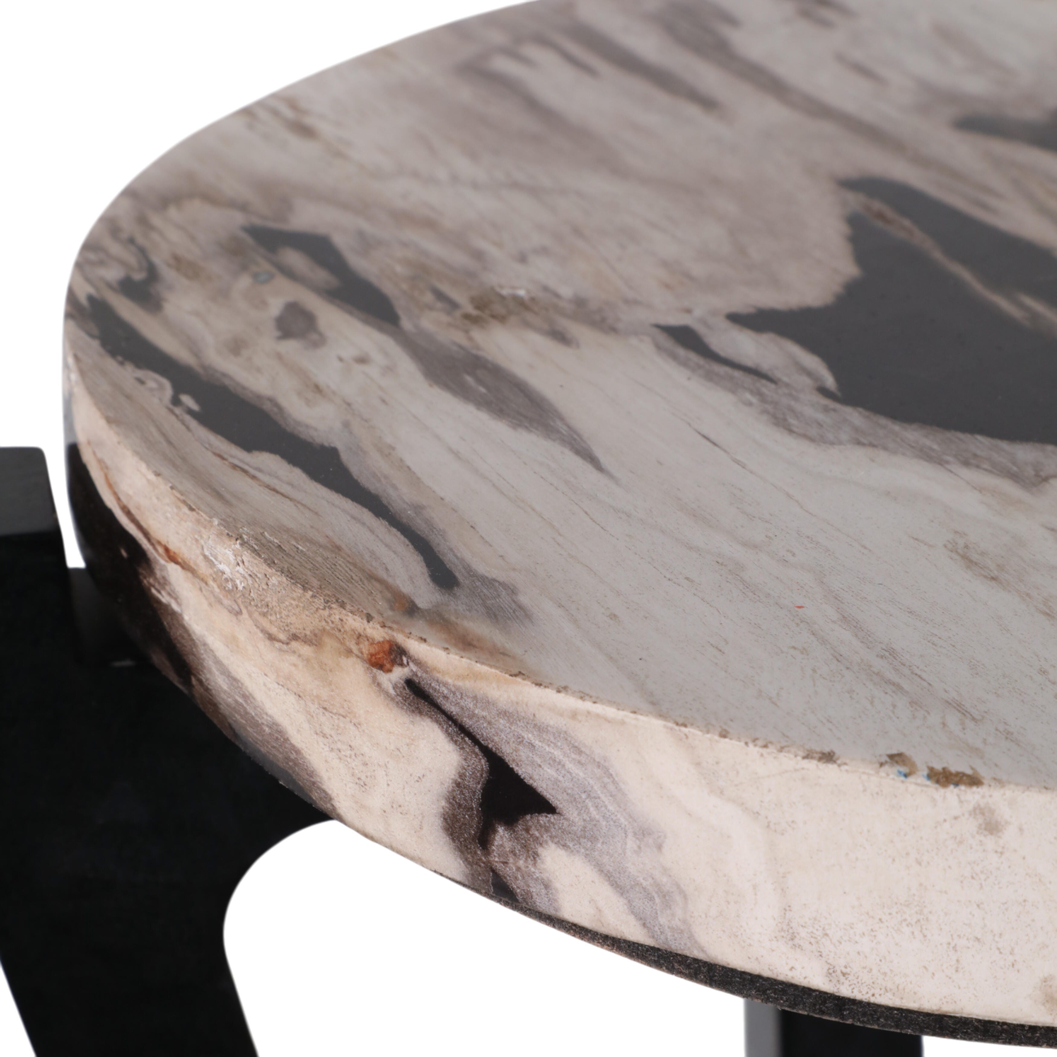 Ashley Luxe 20" Petrified Wood Top Accent Table, , large