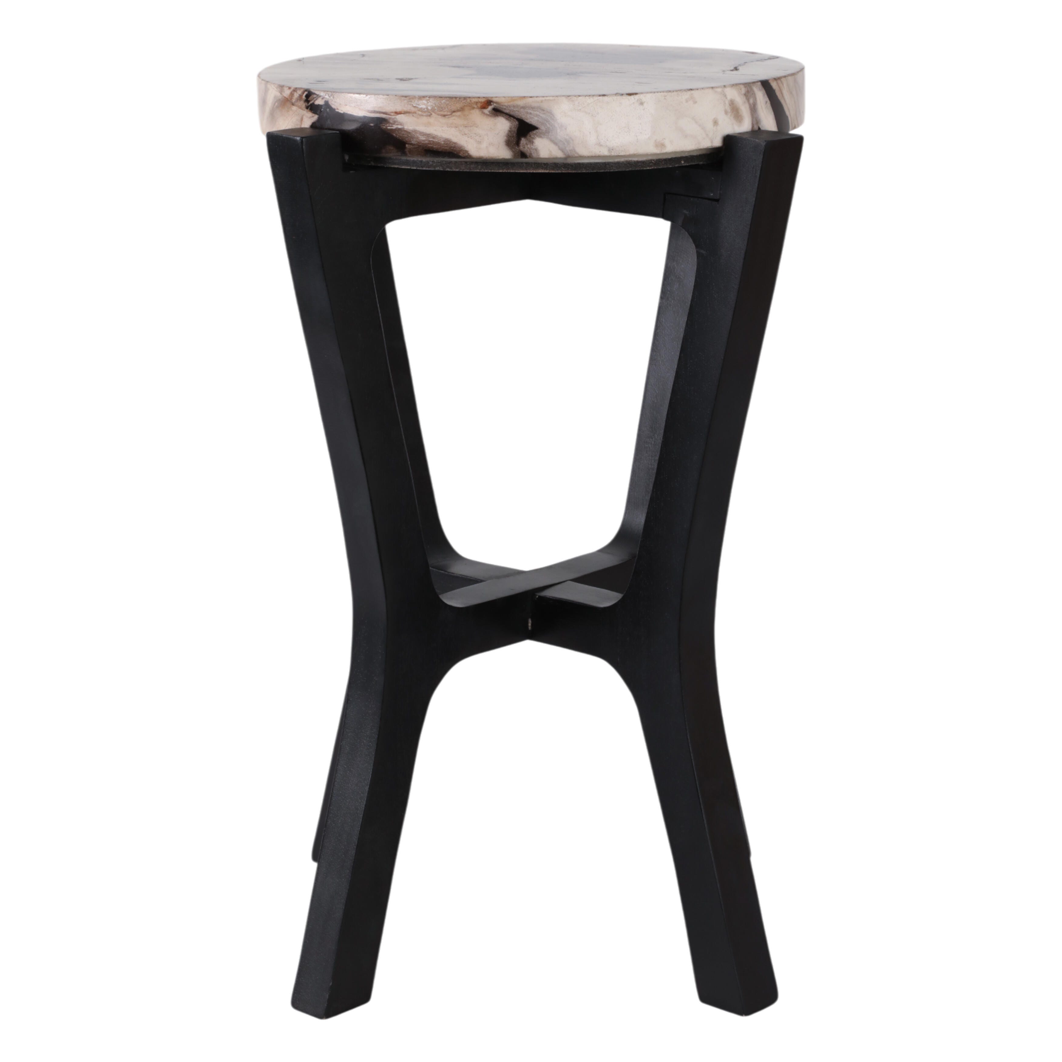Ashley Luxe 20" Petrified Wood Top Accent Table, , large
