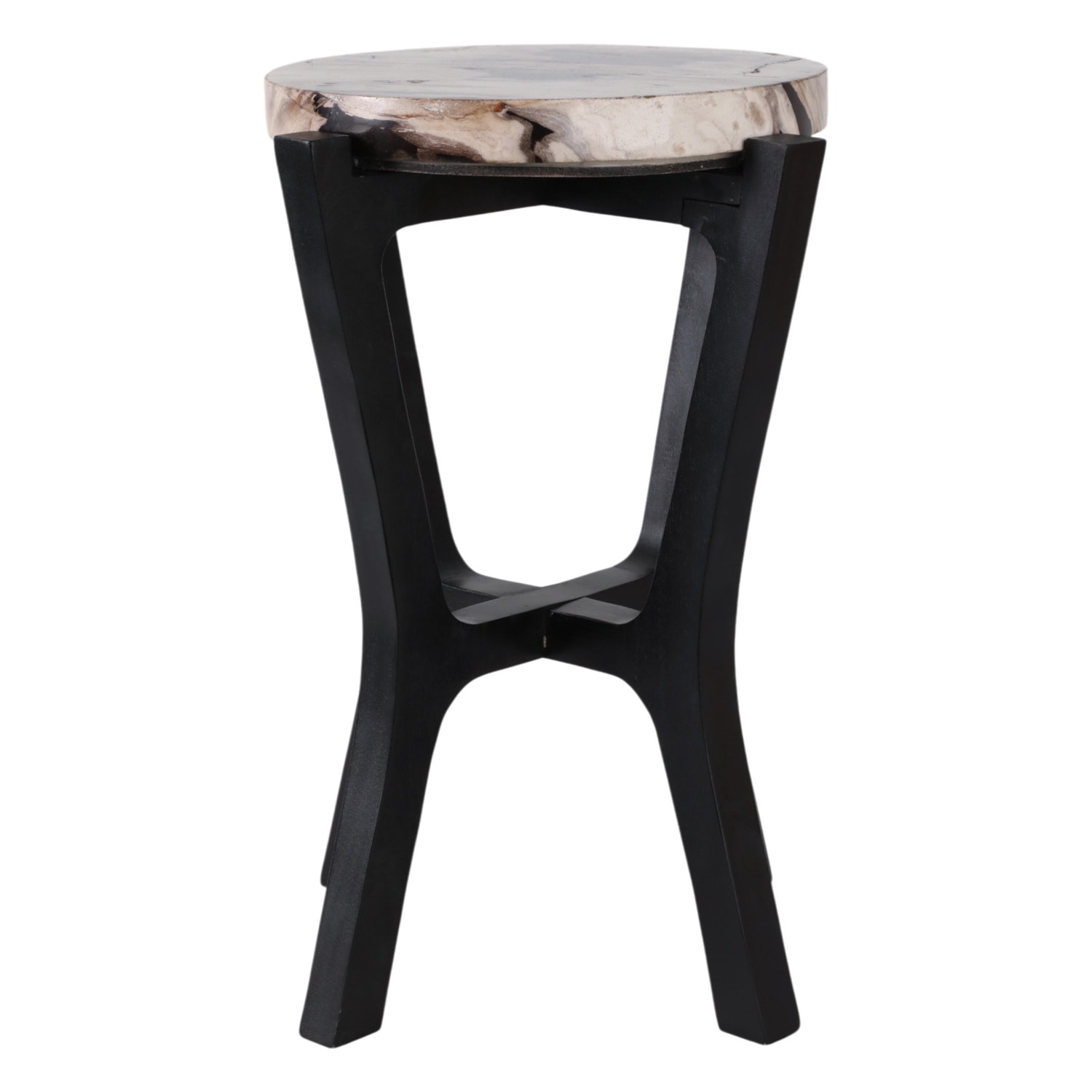 Ashley Luxe 20" Petrified Wood Top Accent Table, , large