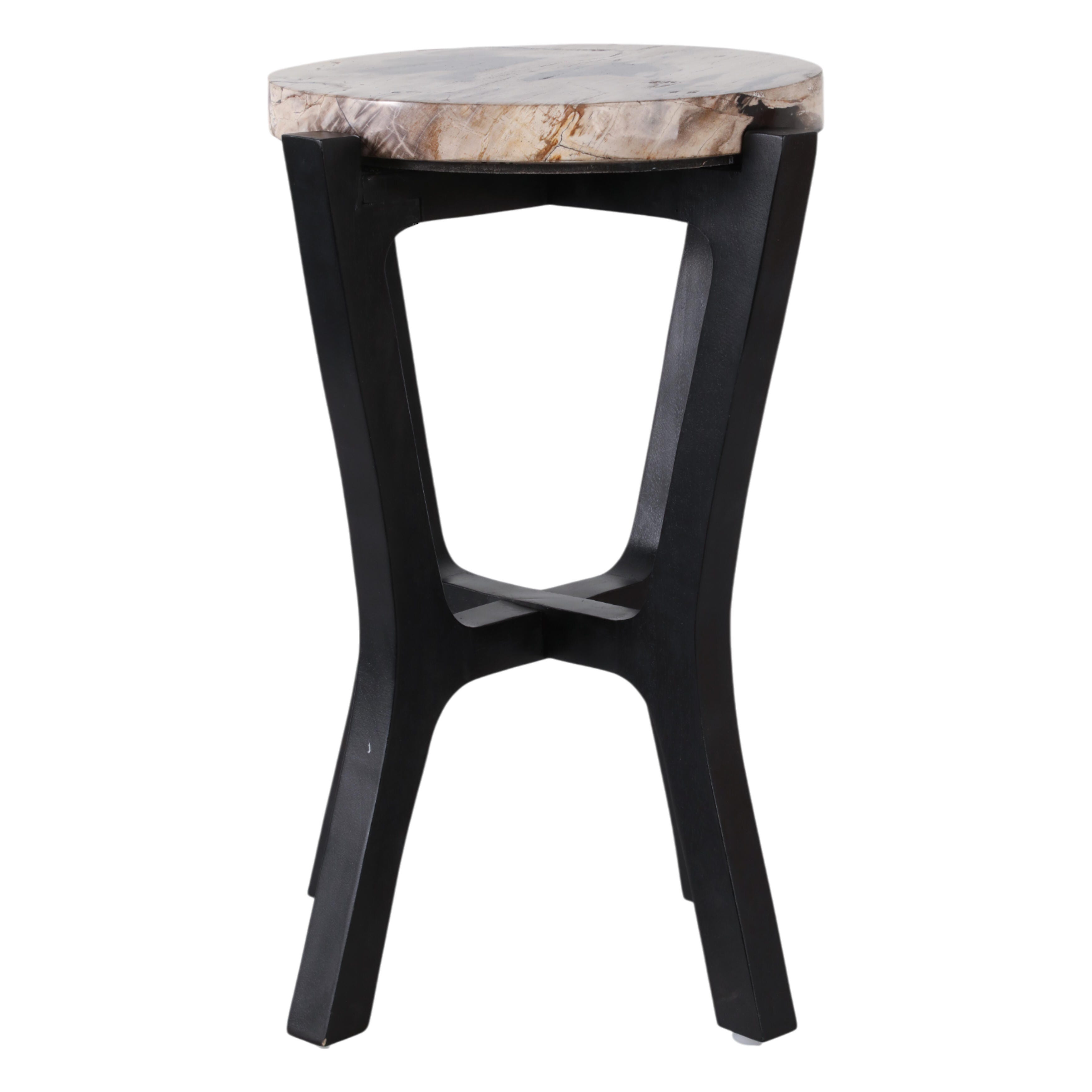 Ashley Luxe 20" Petrified Wood Top Accent Table, , large