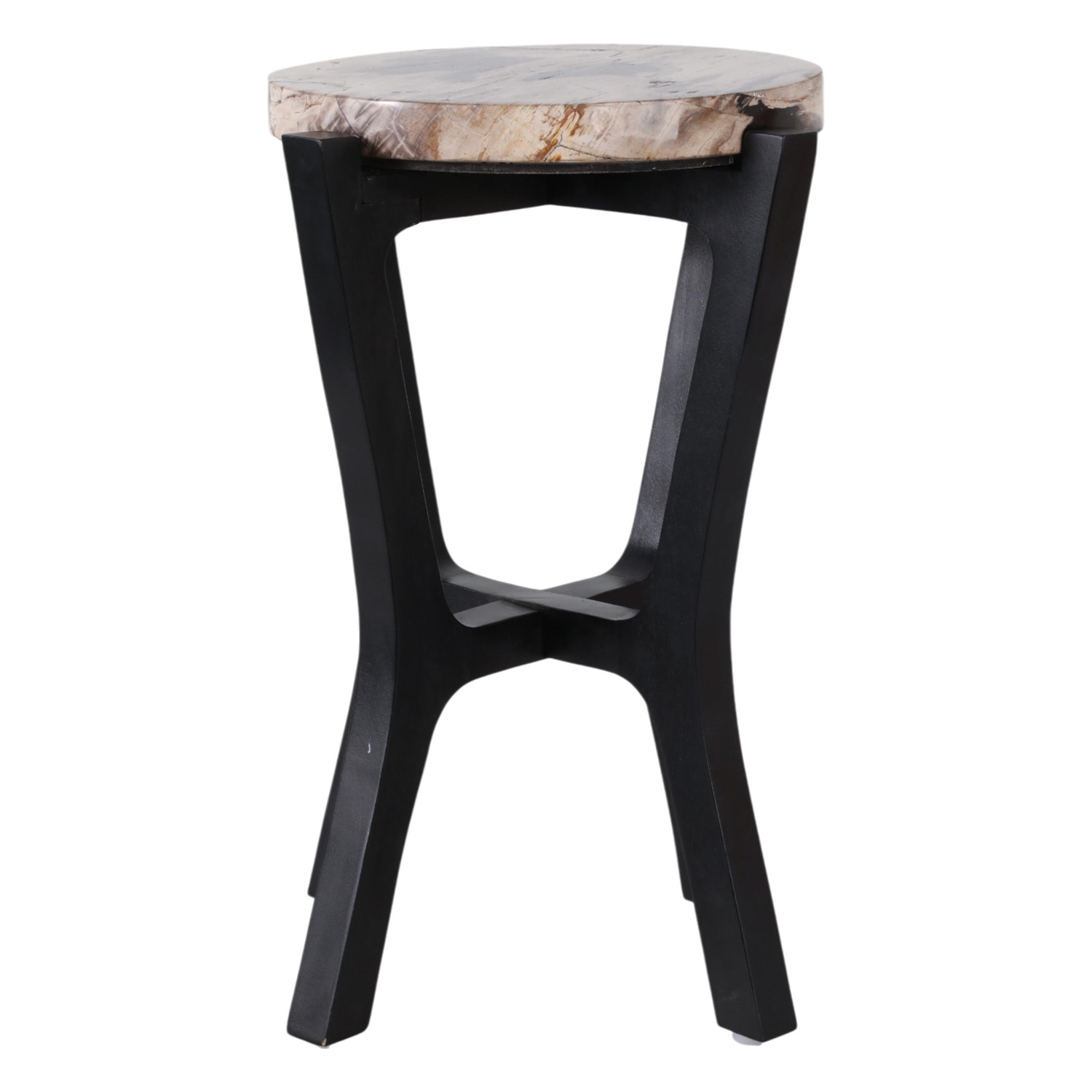 Ashley Luxe 20" Petrified Wood Top Accent Table, , large