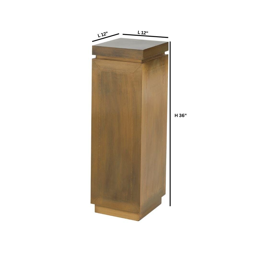 Ashley Luxe Anatolia Pedestal | Antique Brass | Medium, , large
