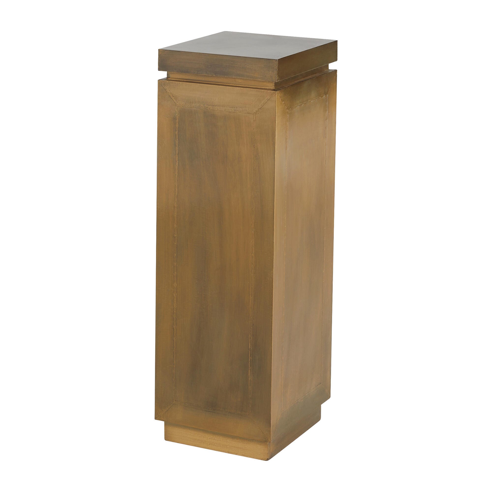 Ashley Luxe Antique Brass Pedestal