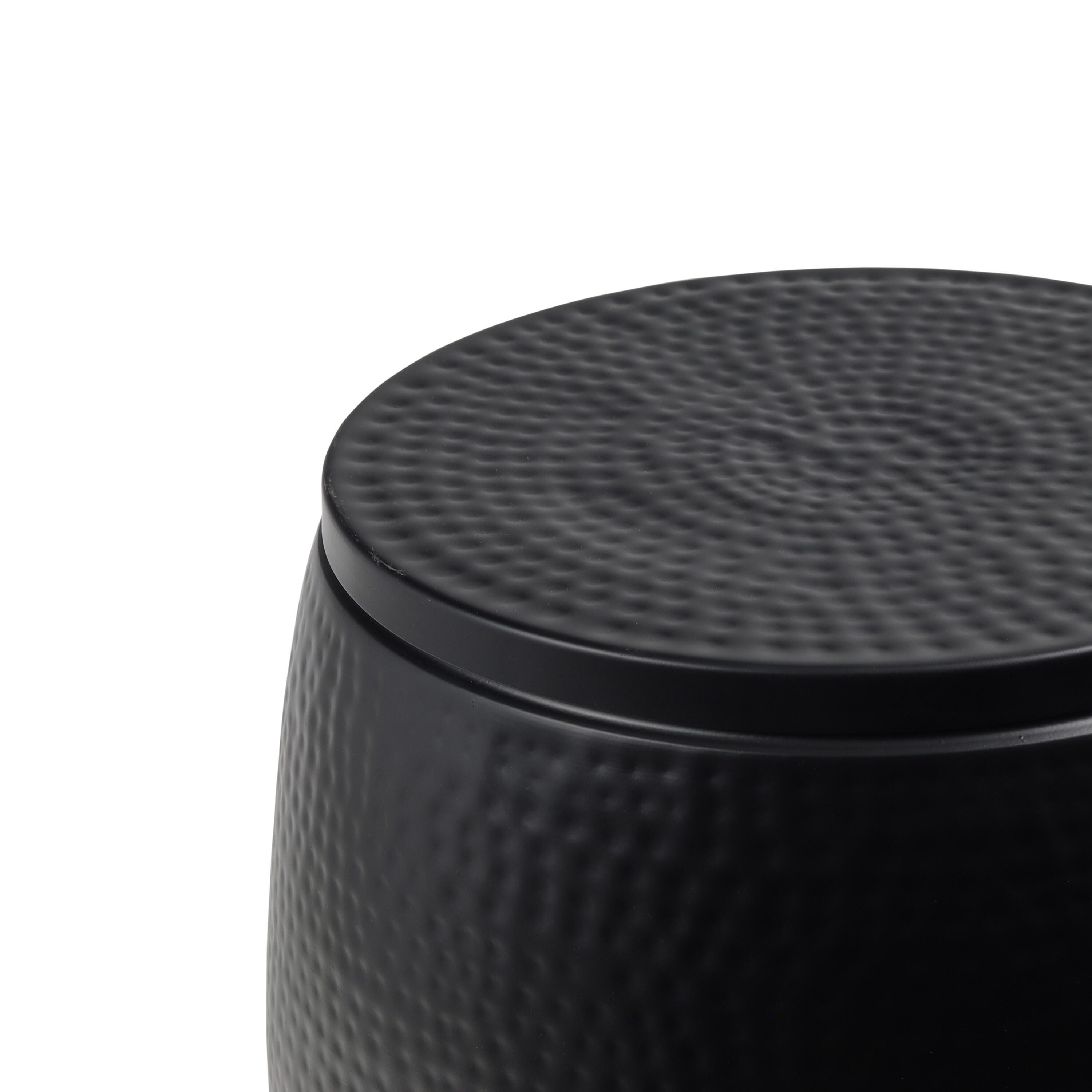 HAPPIMESS Merida Storage Side Table, Matte Black, large