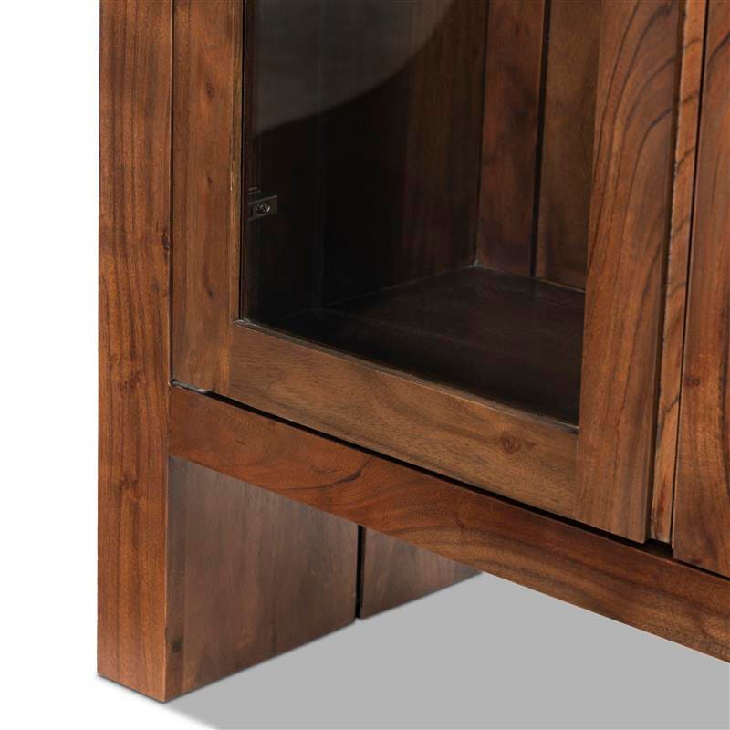 Ashley Luxe Warby Cabinet-Smoked Acacia, , large