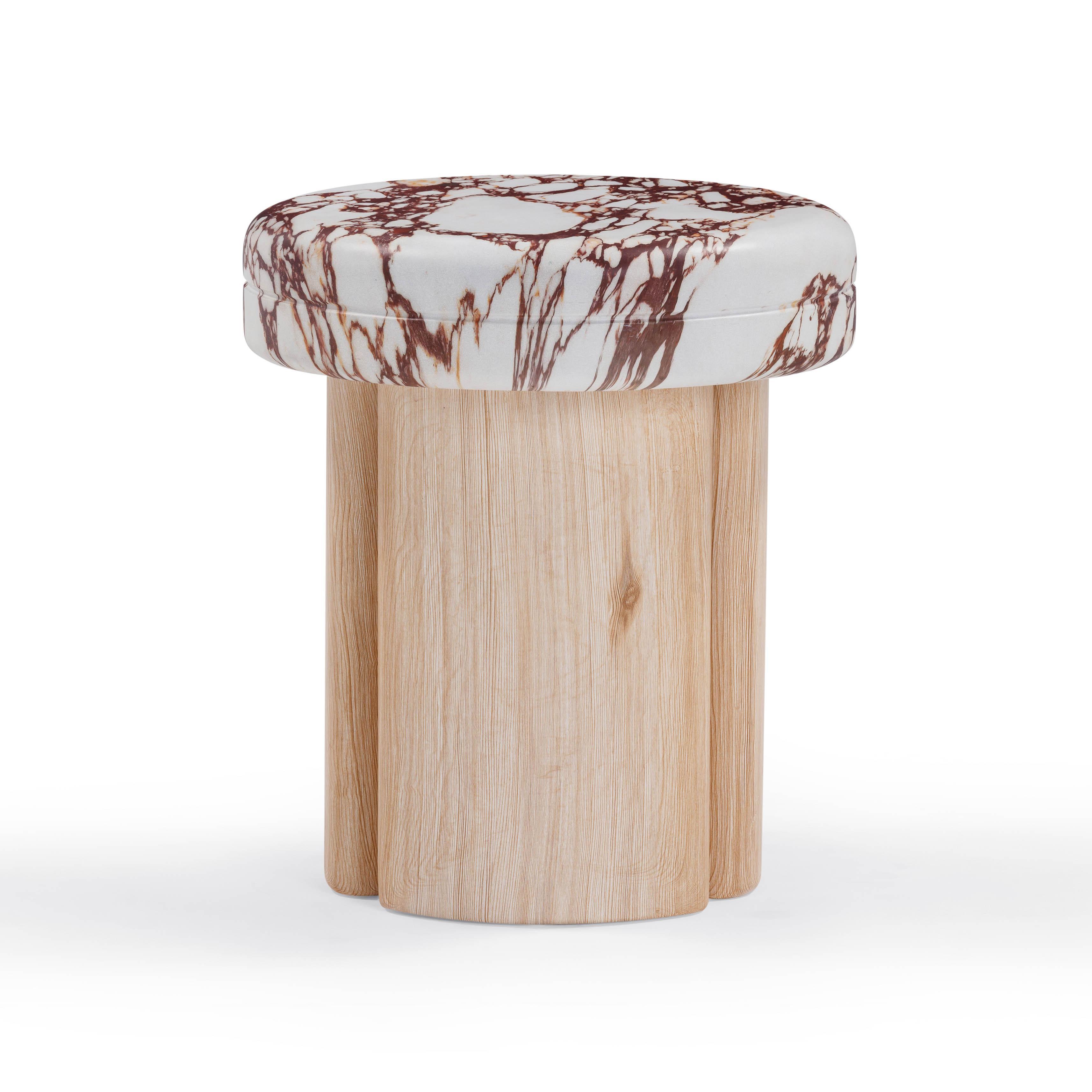 TOV Furniture Sheila Side Table, Multi, large