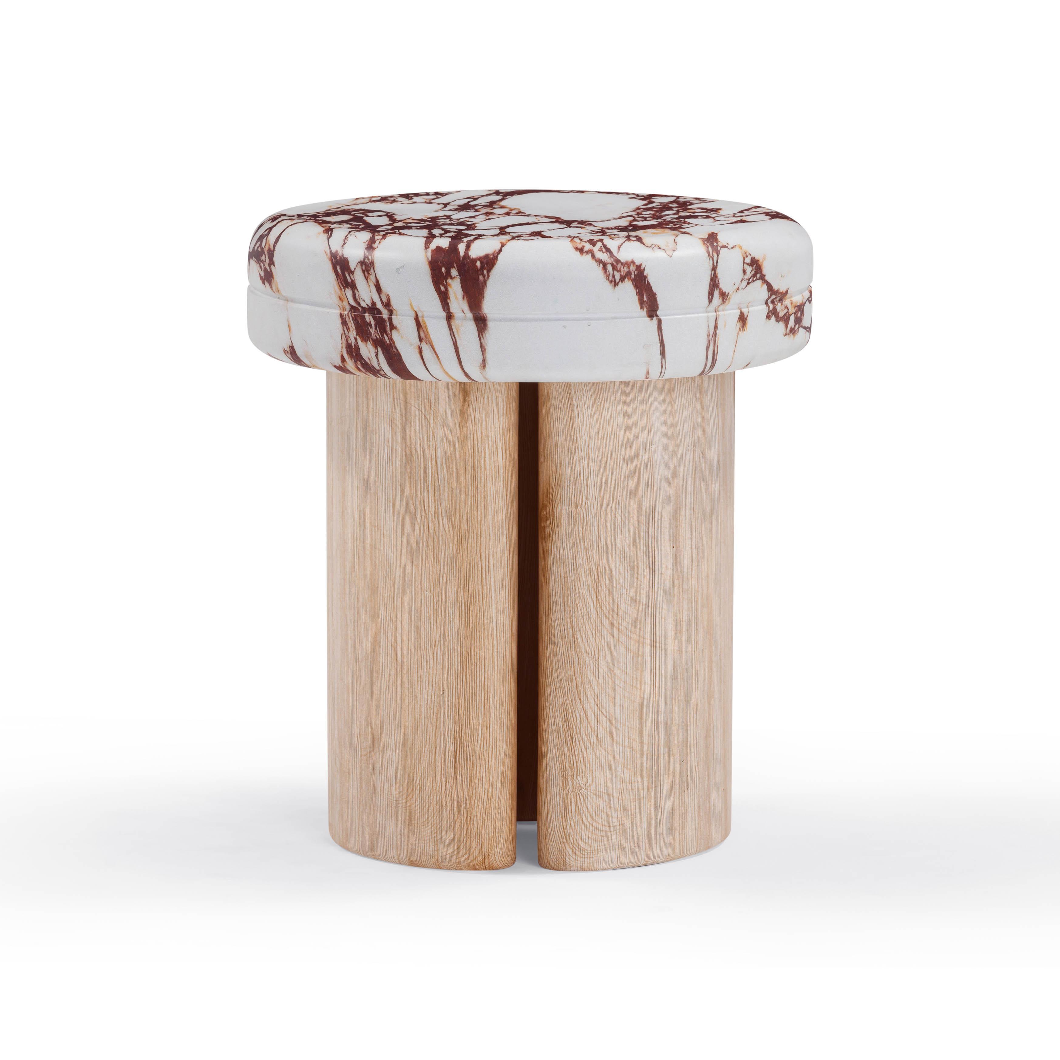 TOV Furniture Sheila Side Table, Multi, large