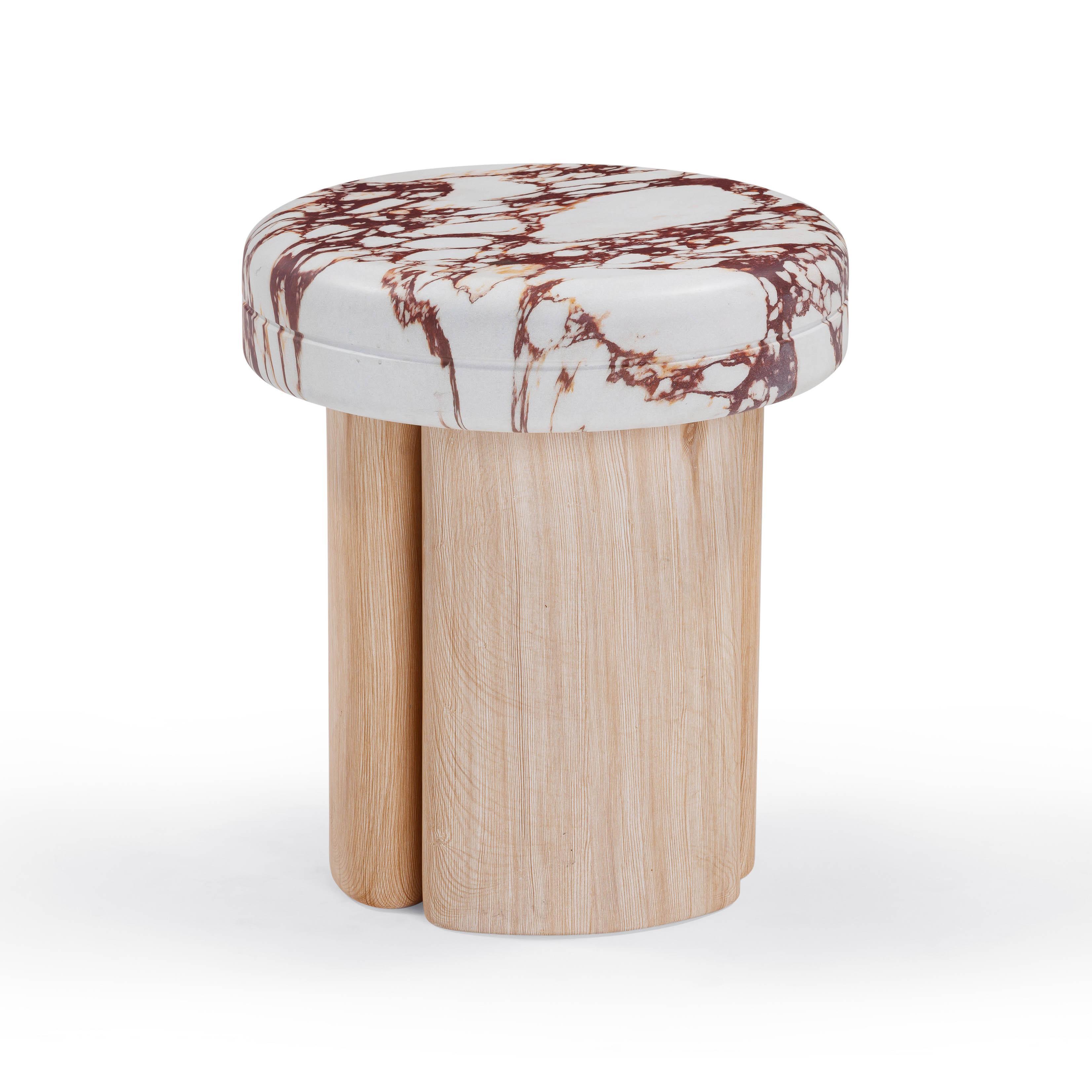 TOV Furniture Sheila Side Table, Multi, large