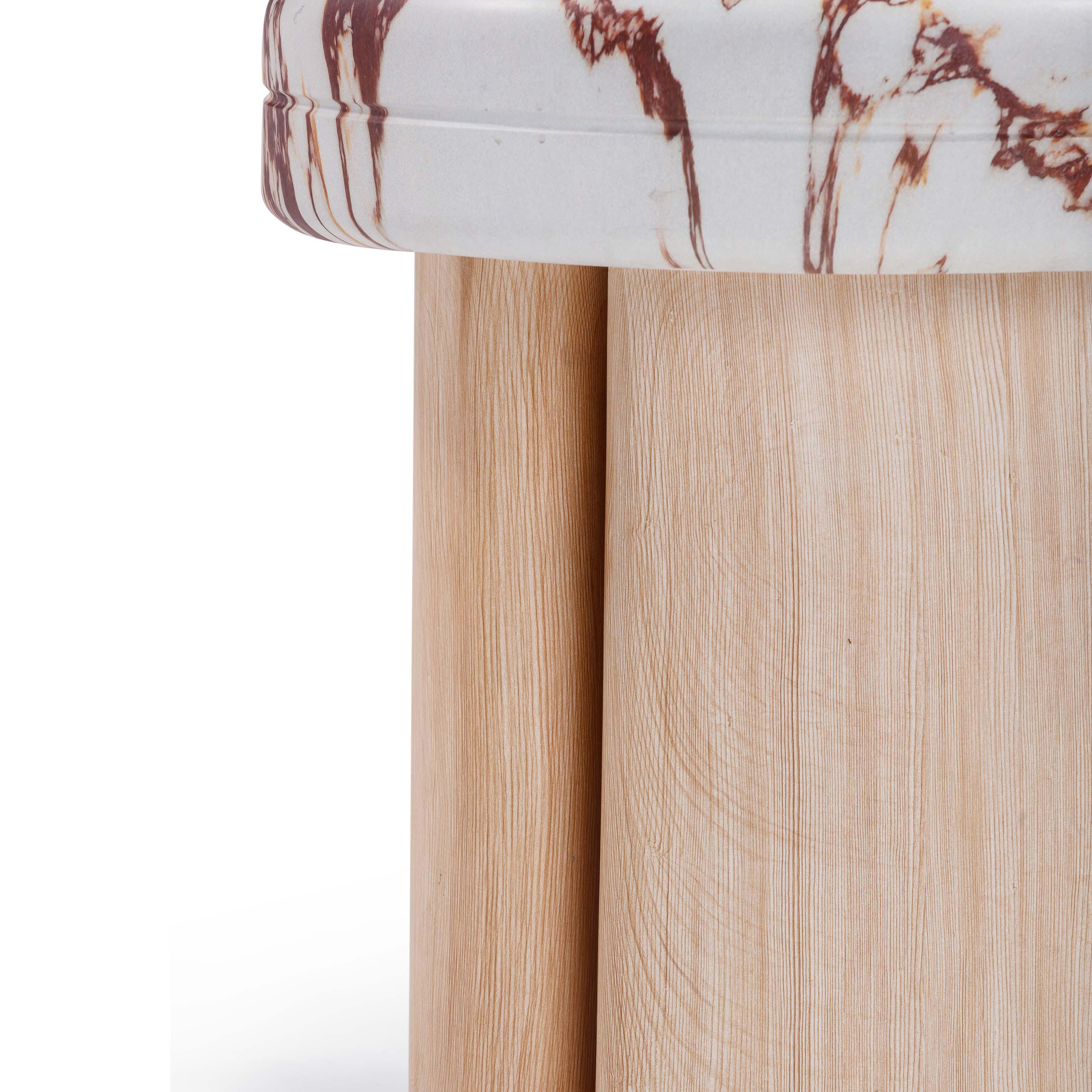 TOV Furniture Sheila Side Table, Multi, large