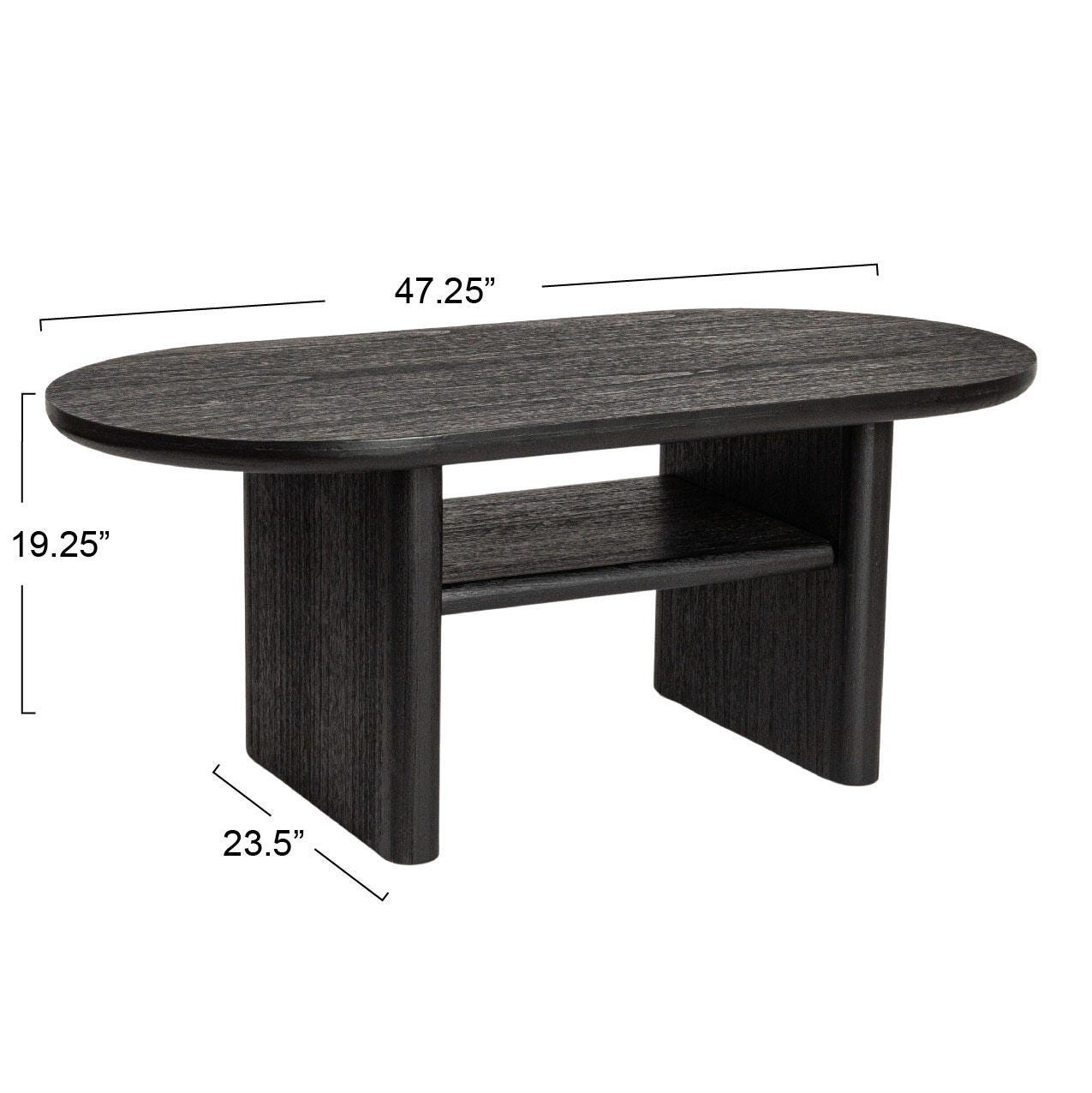 Storied Home Rustic Coffee Table, , large