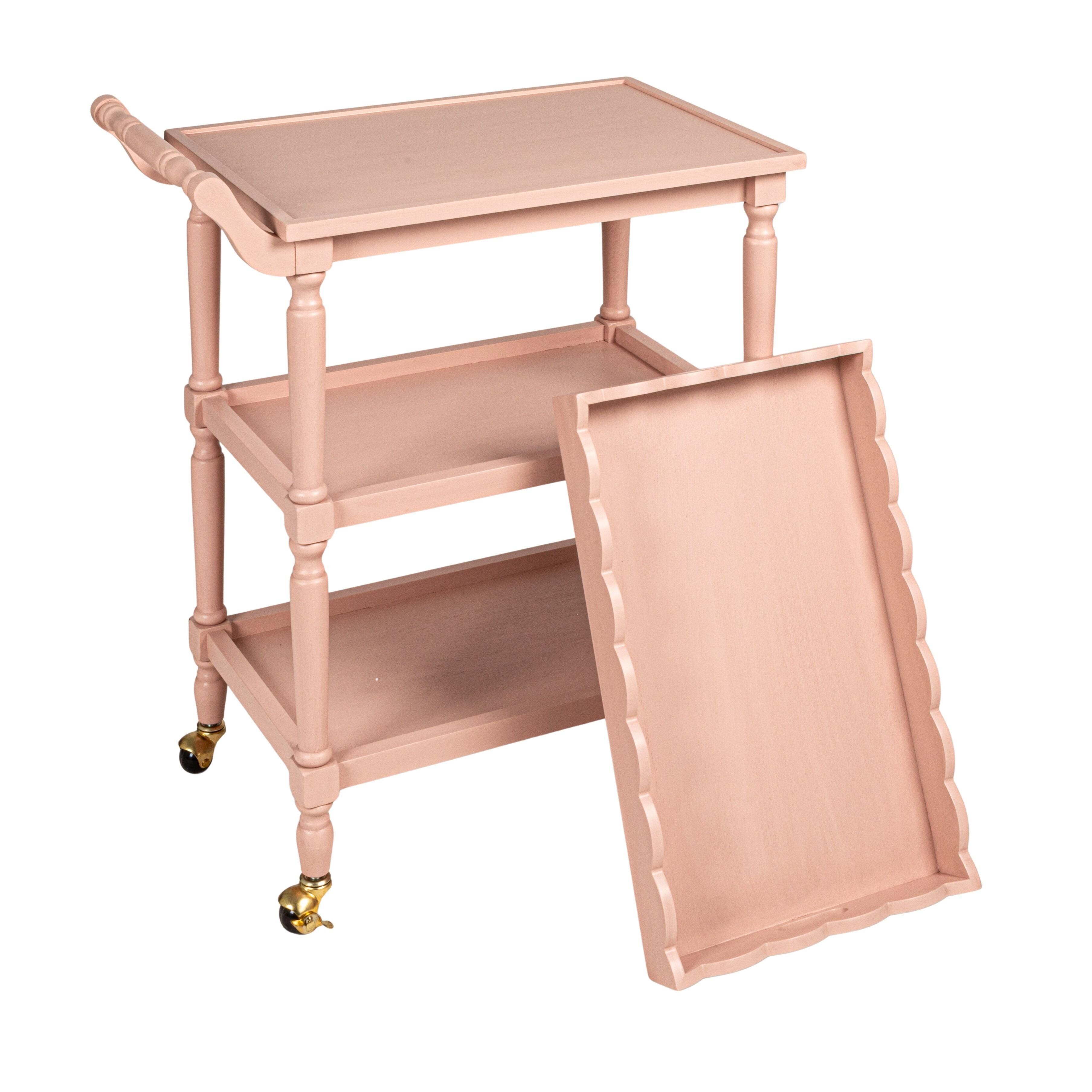 Storied Home 3 Tier Bar Scalloped Tray, , large