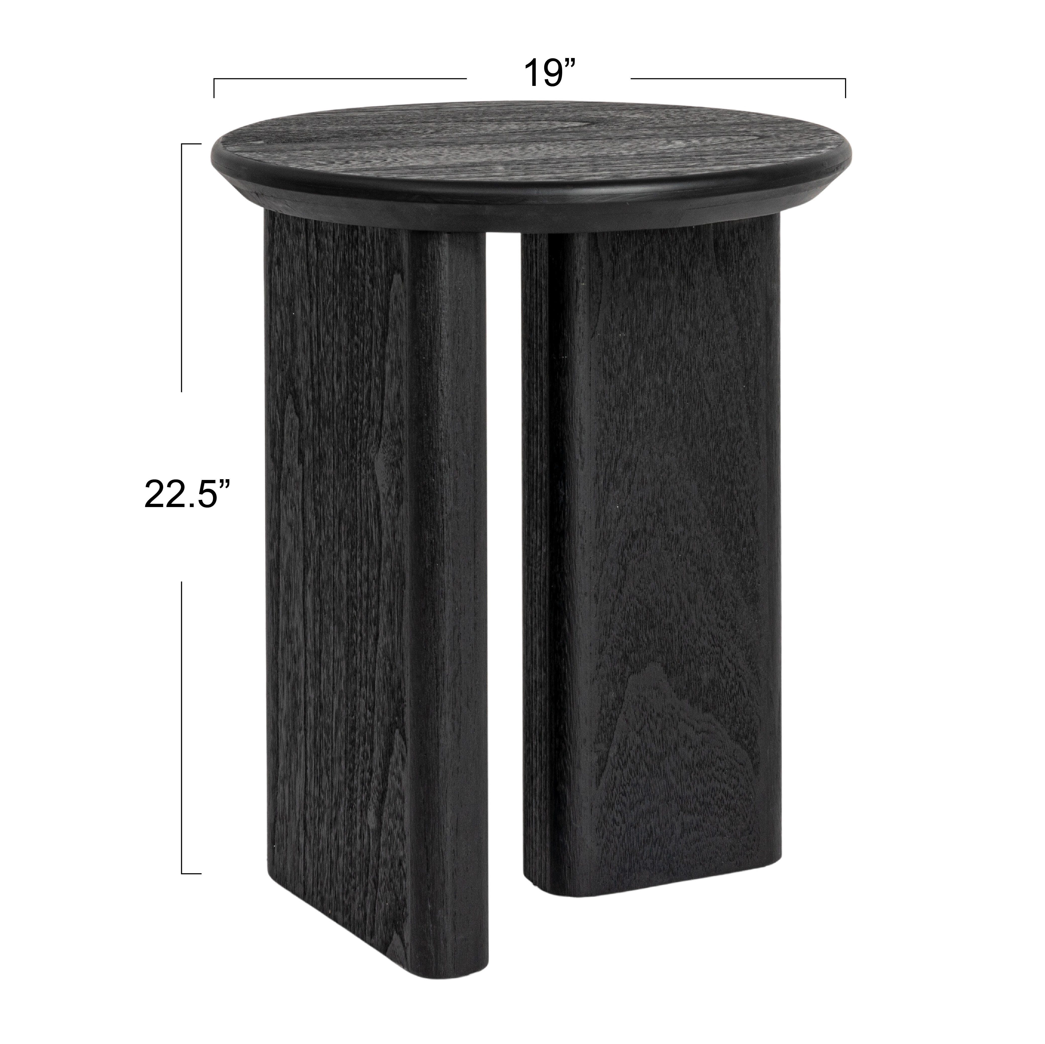 Storied Home Asymmetrical End Table, , large