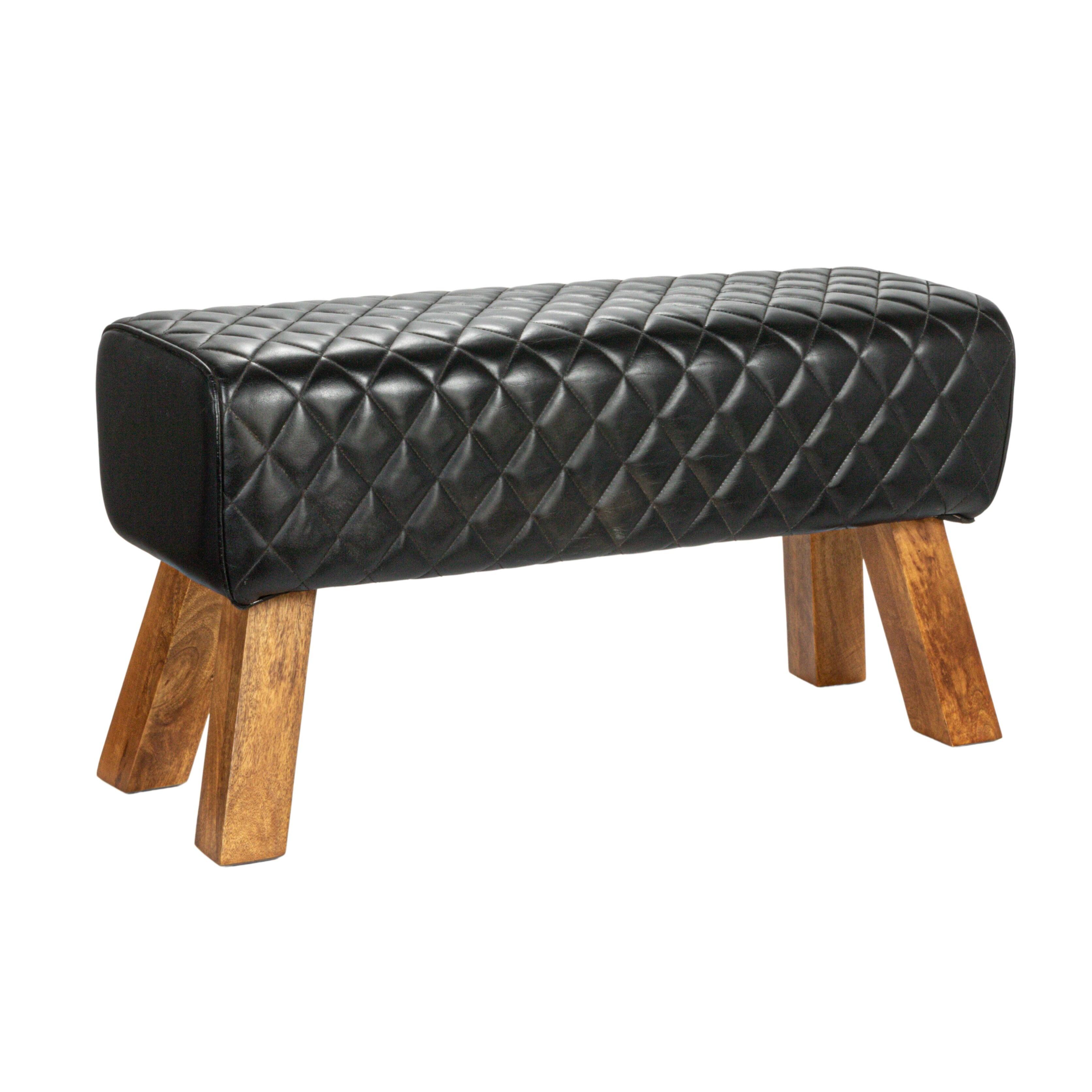 Storied Home Bench, Black, large