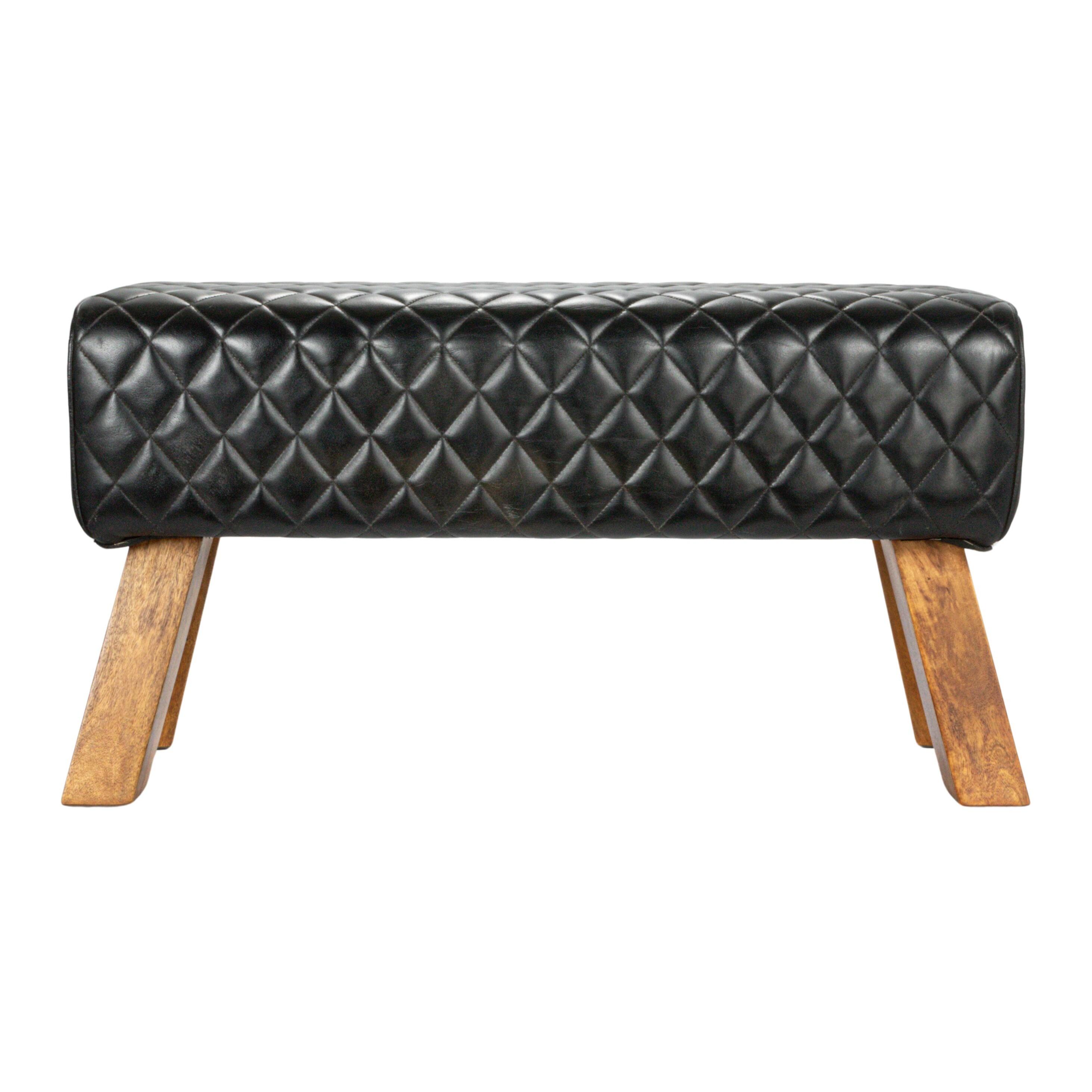 Storied Home Bench, Black, large
