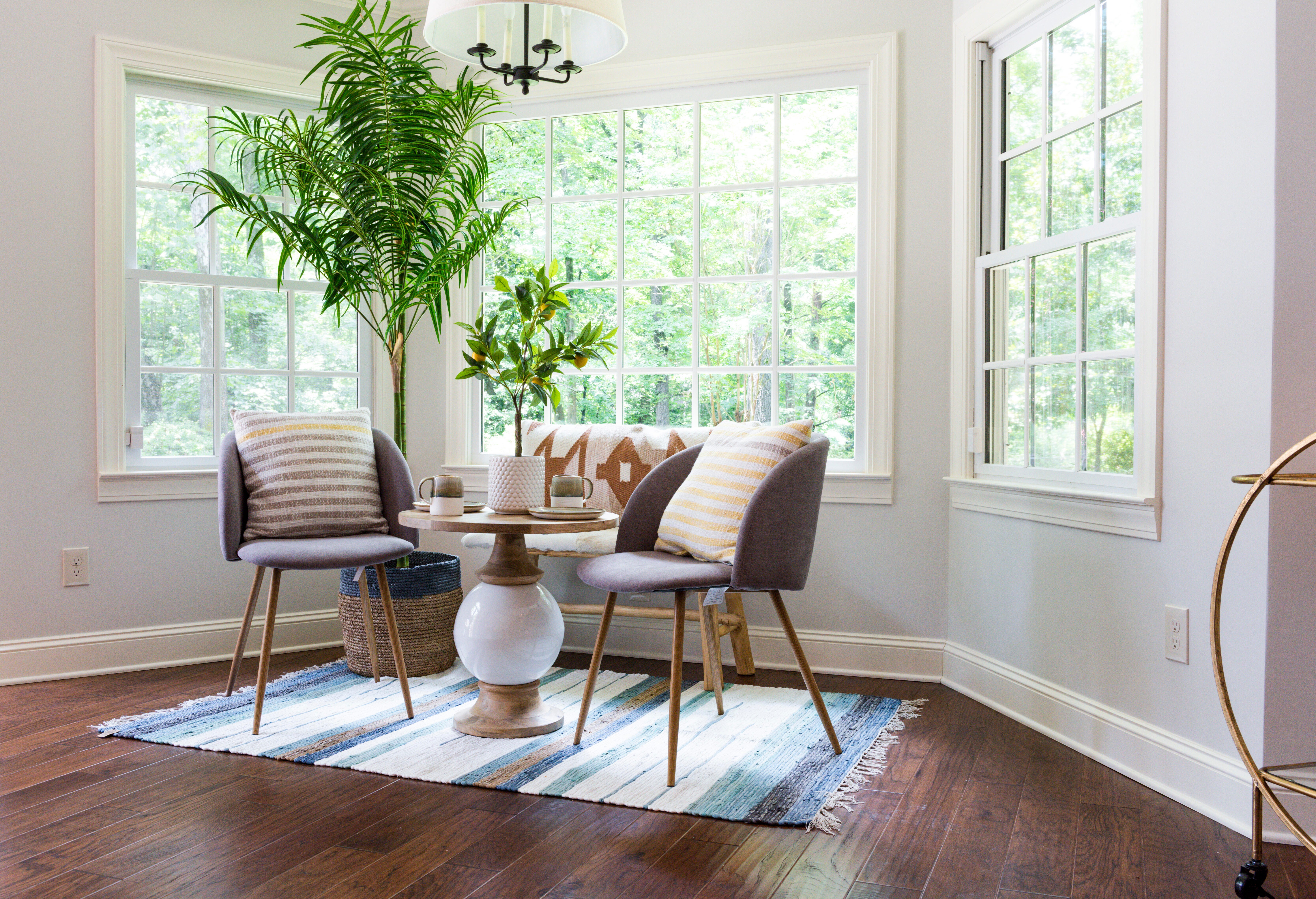 Storied Home Pedestal Accent Table, , large