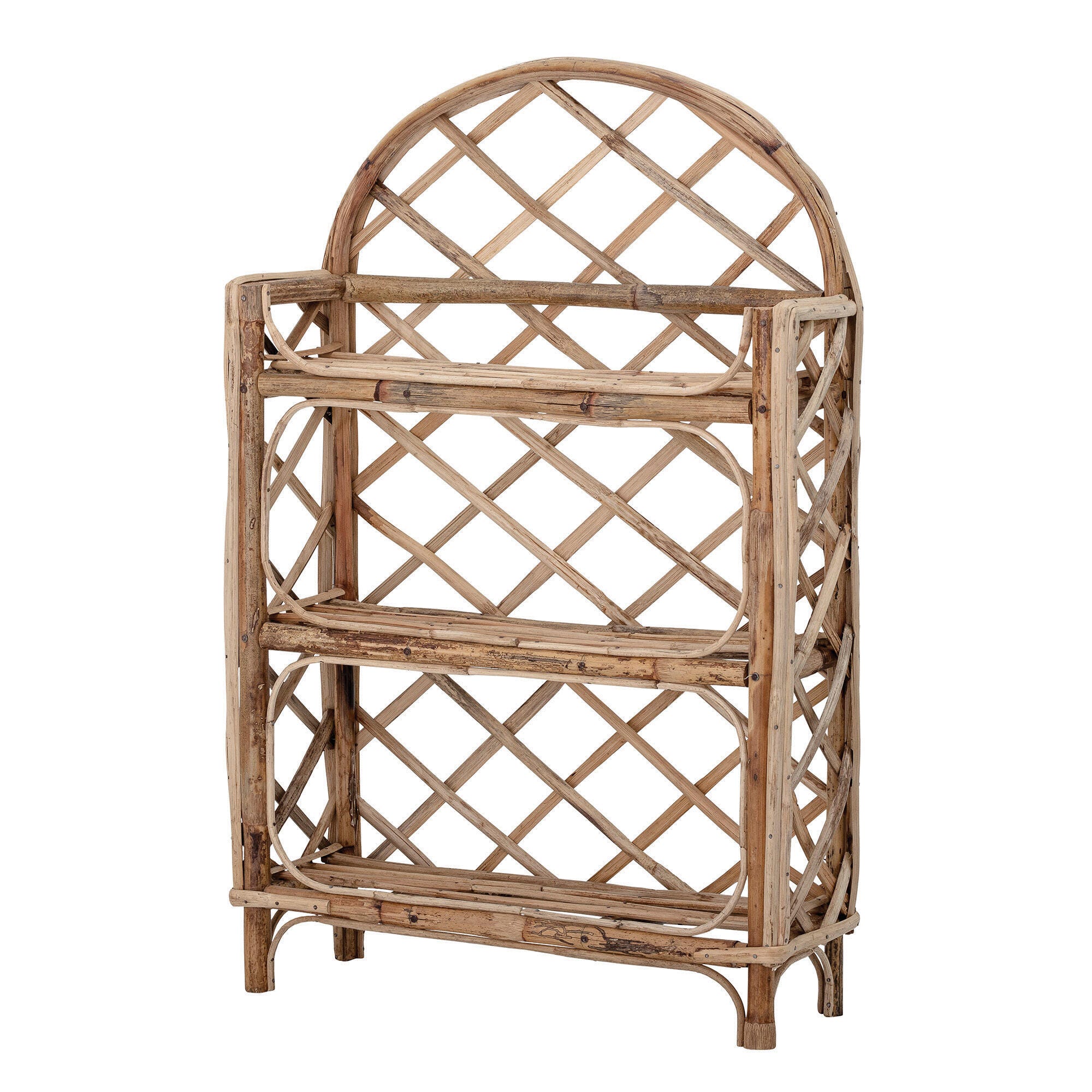Storied Home Rattan Wall Shelf, , large
