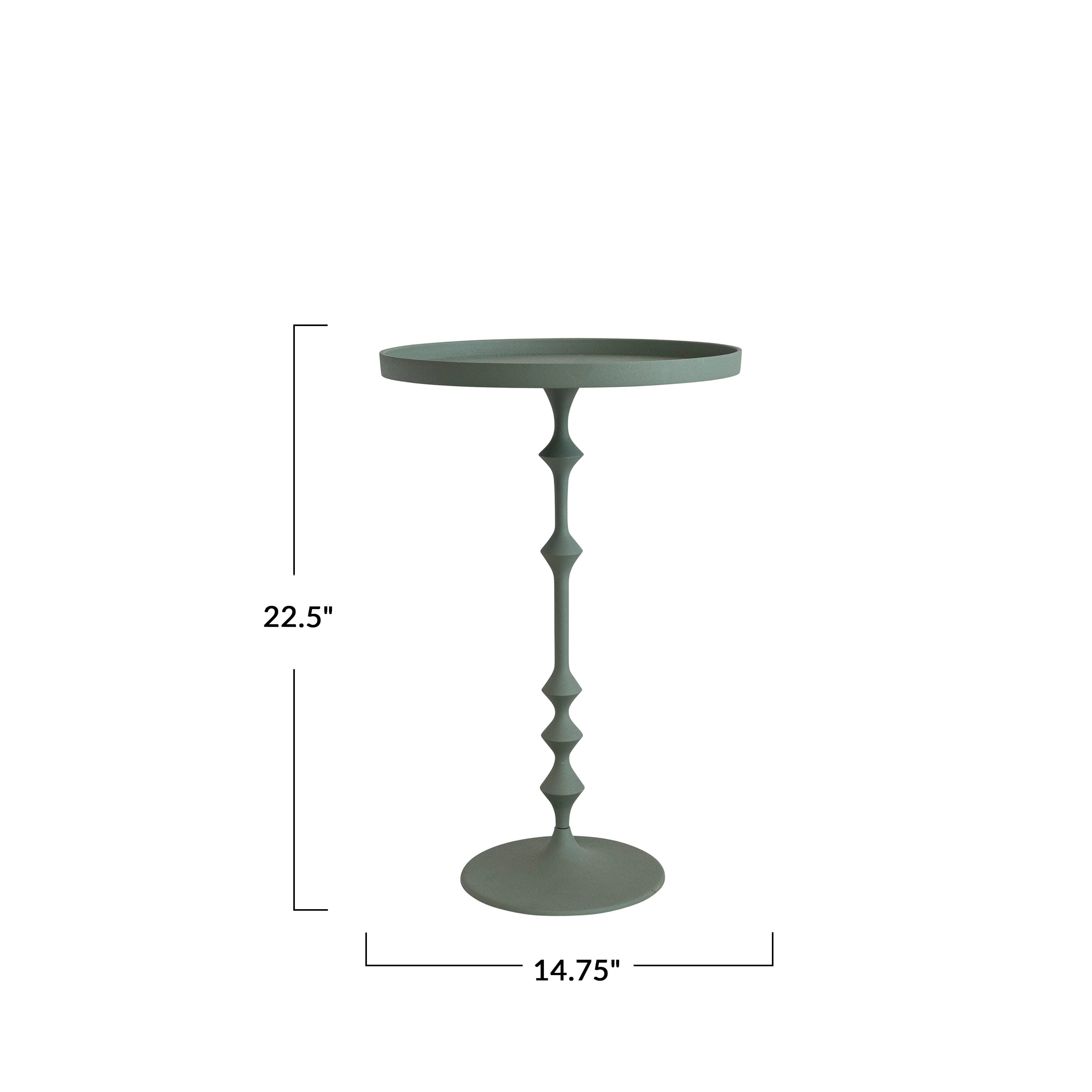 Storied Home Sculptural Silhouett Accent Table, , large