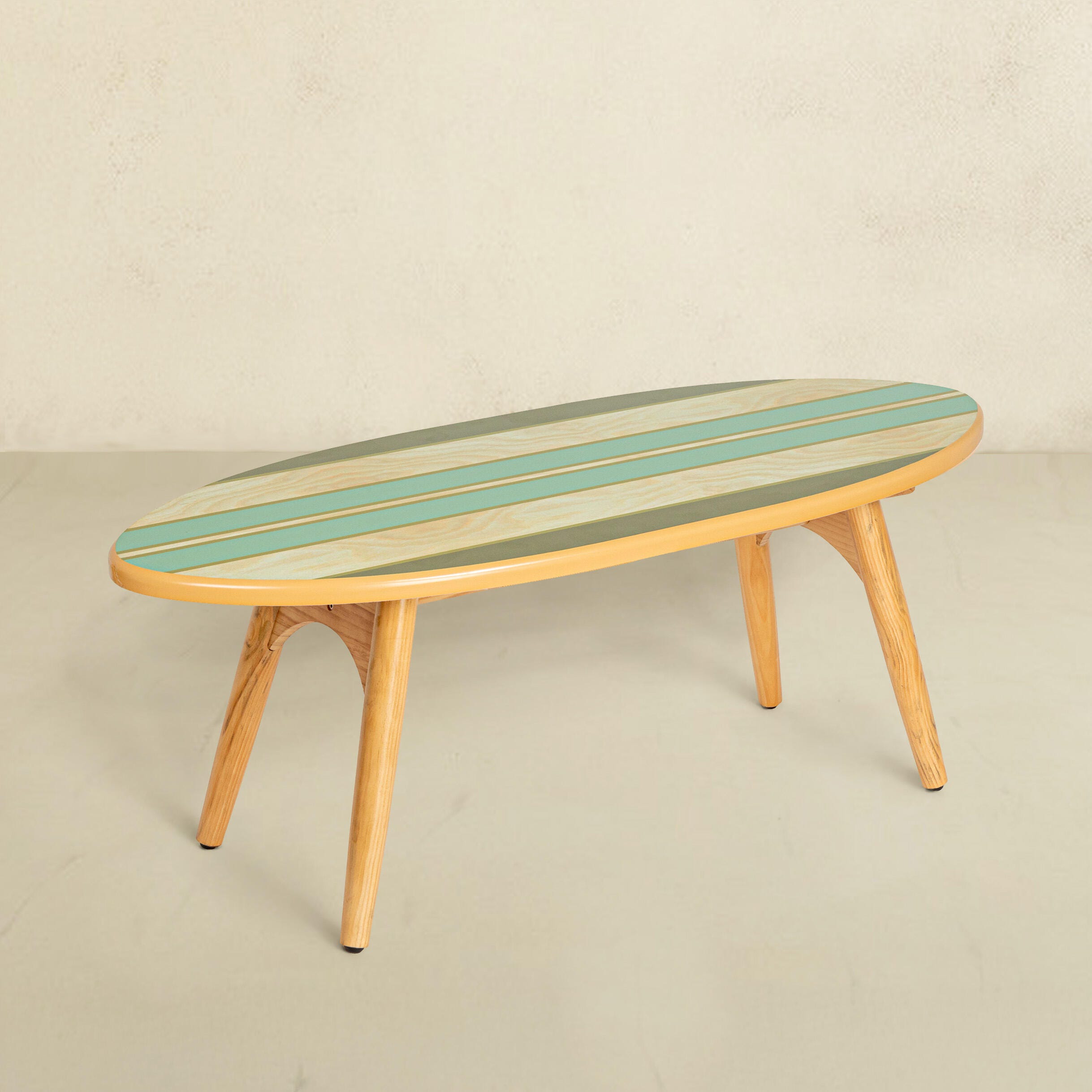 Storied Home Surfboard Coffee Table, , large