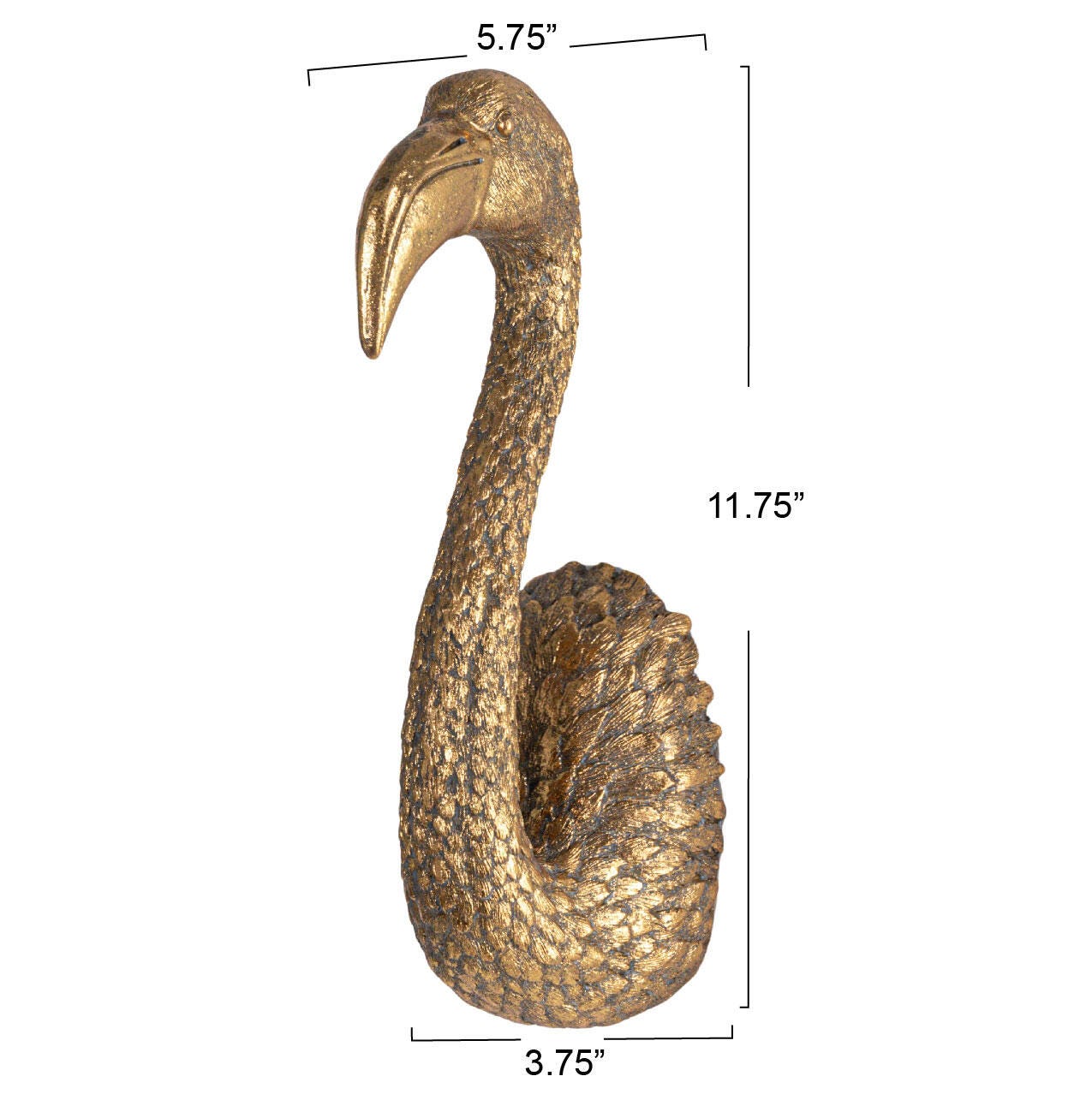 Storied Home Bird Bust Wall Decor, , large