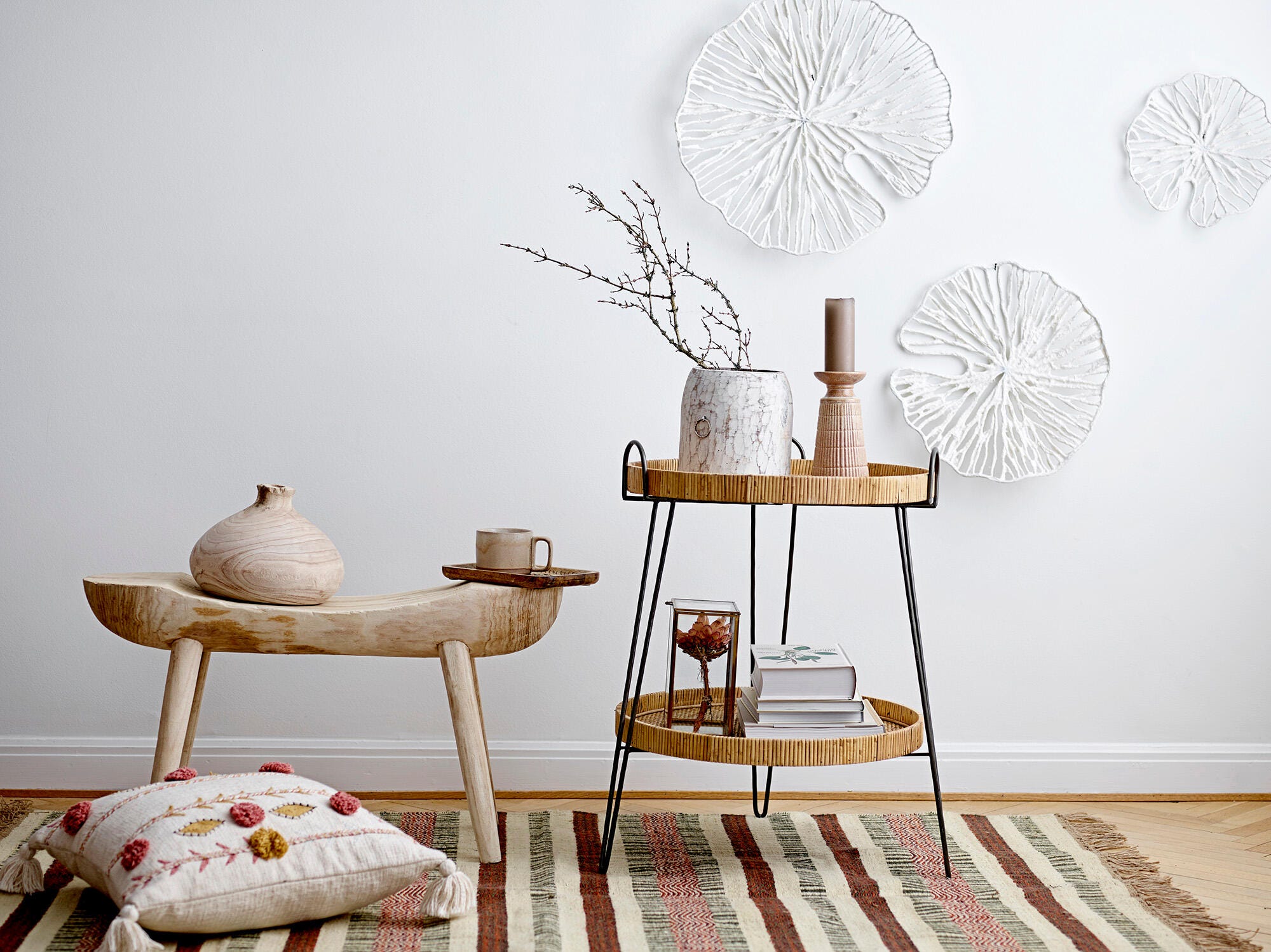 Storied Home Coral Shaped Wall Decor Set, , rollover