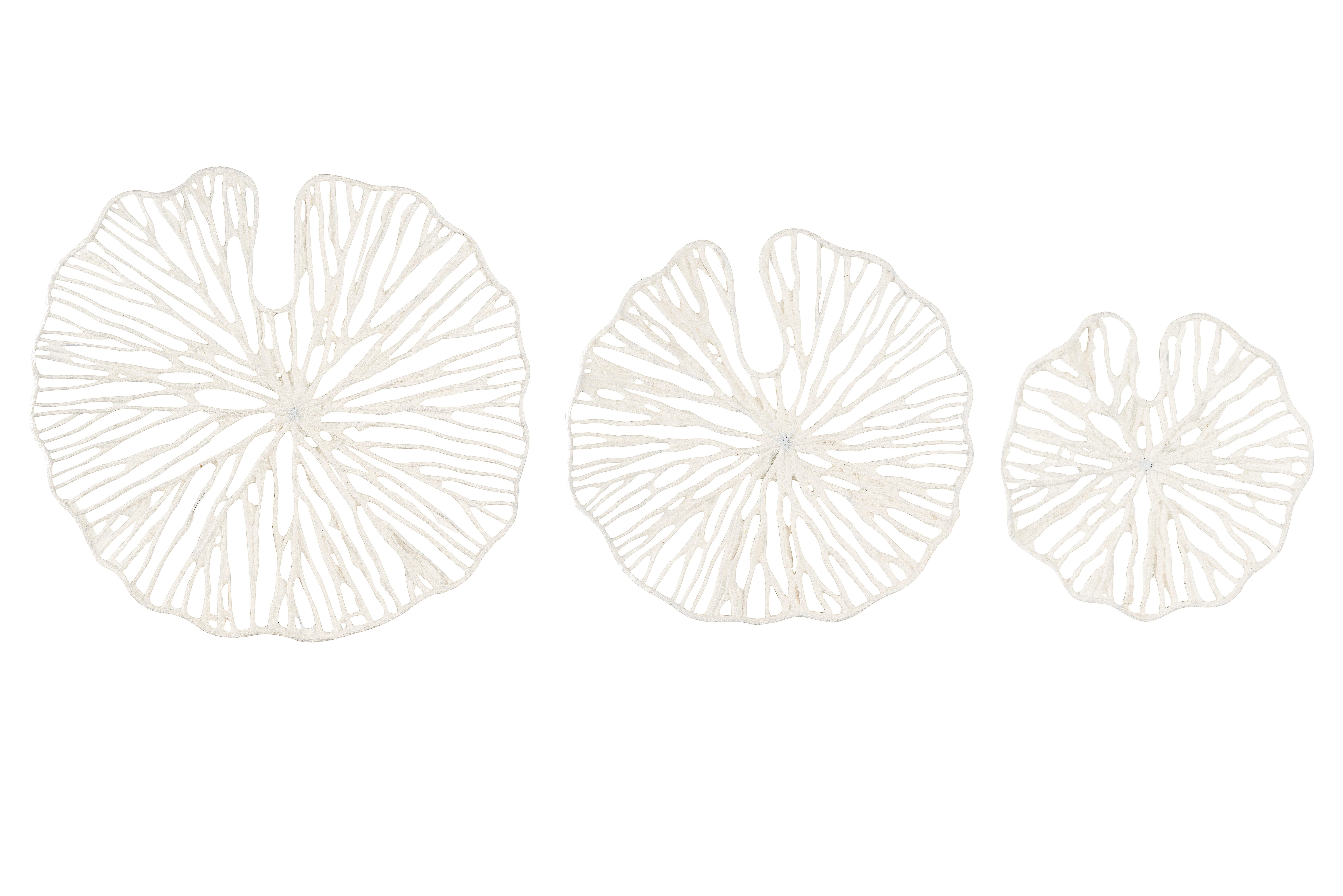Storied Home Coral Shaped Wall Decor Set, , large