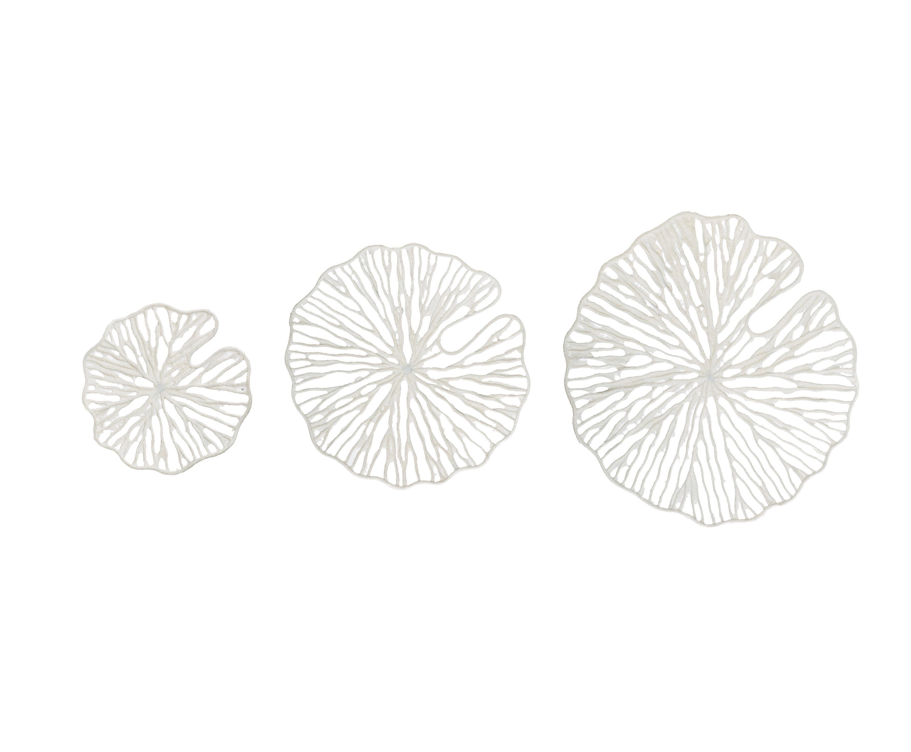 Storied Home Coral Shaped Wall Decor Set, , large