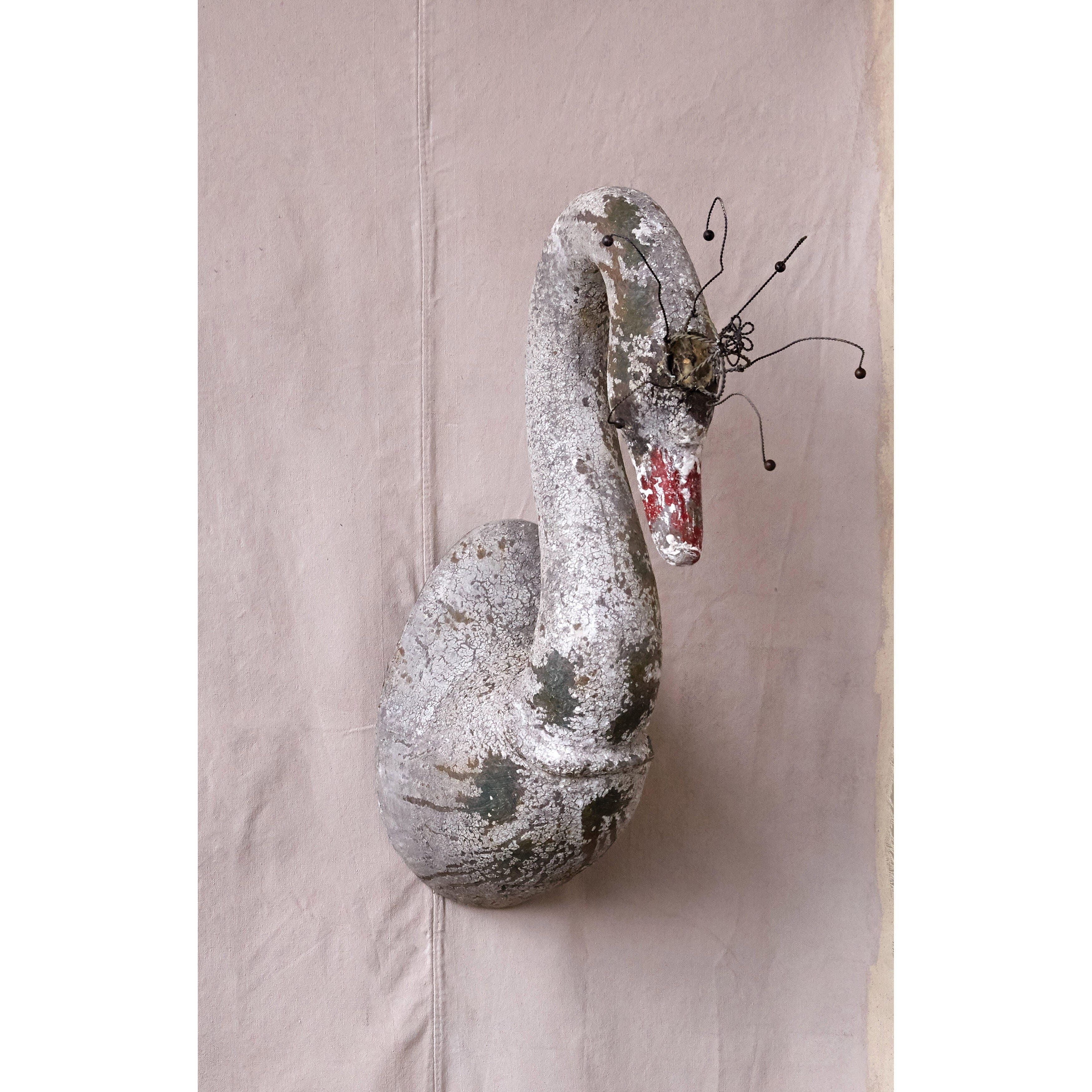 Storied Home Magnesia Swan Wall Decor, , rollover