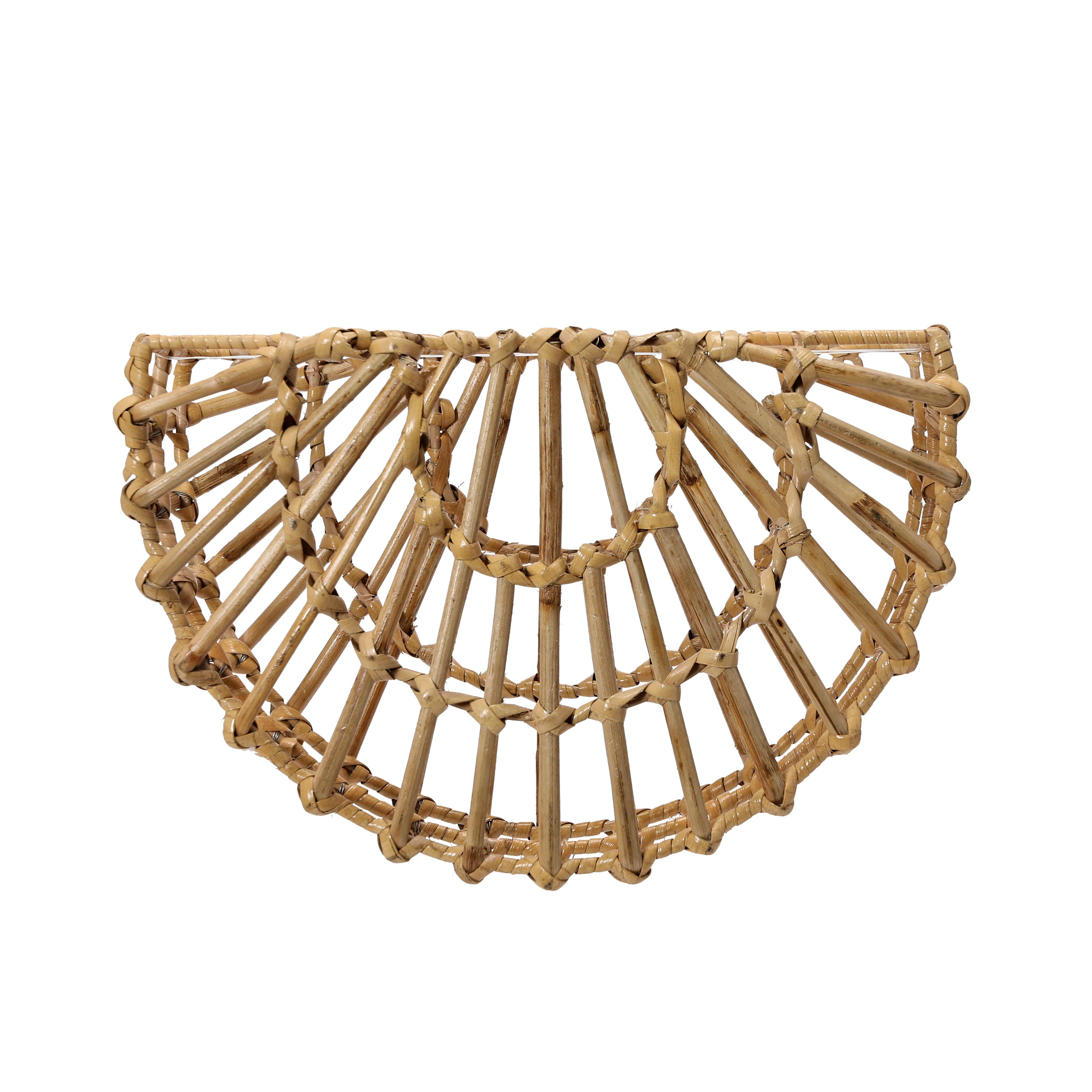 Storied Home Cane Wall Pocket Wall Decor, , large