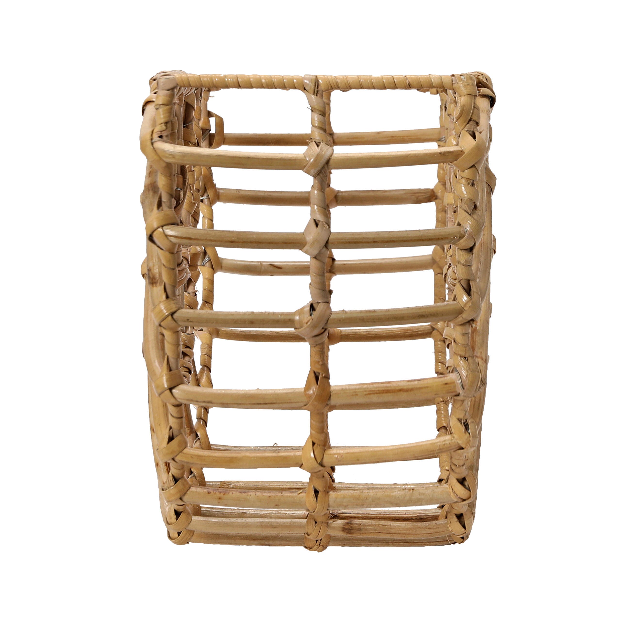 Storied Home Cane Wall Pocket Wall Decor, , large