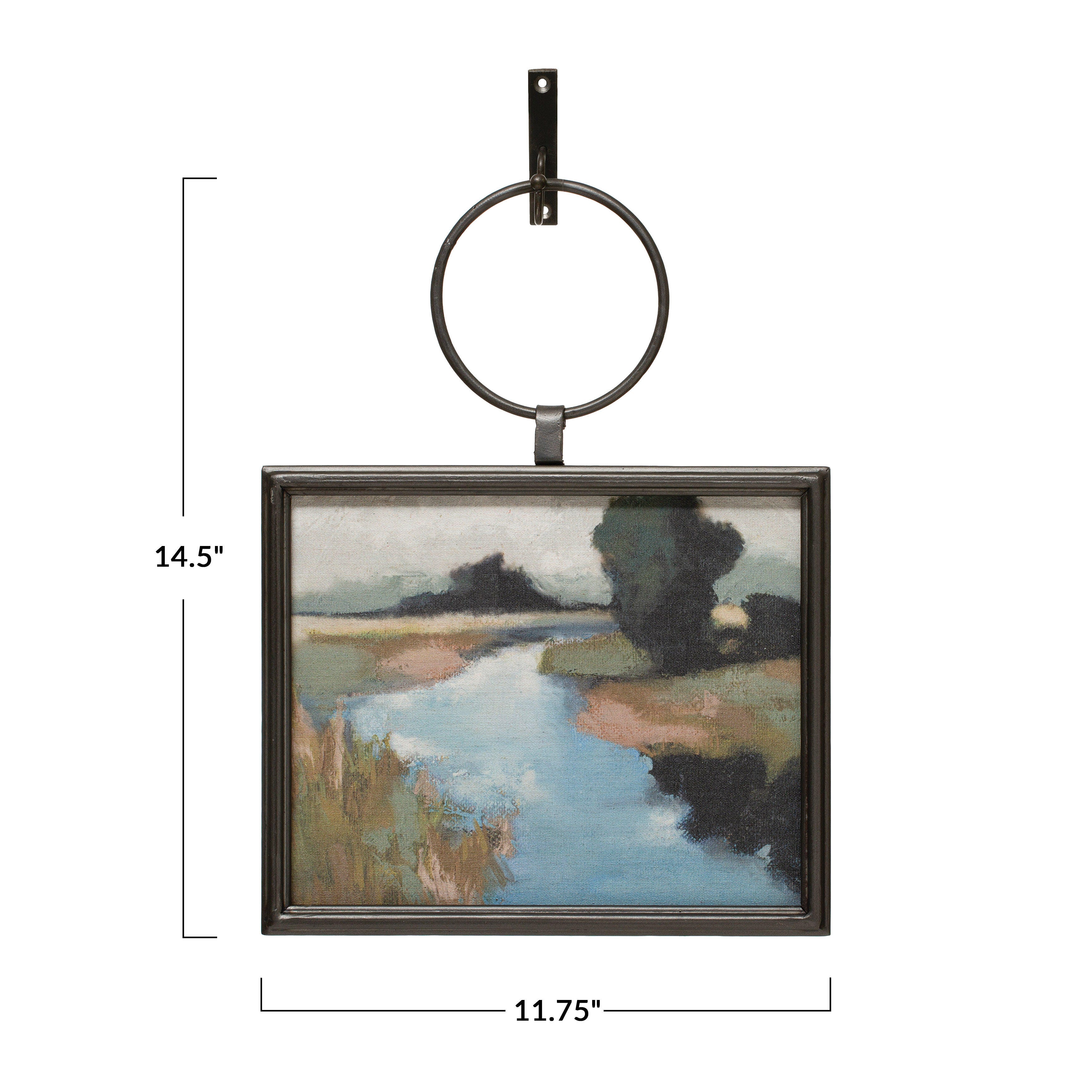 Storied Home Landscape Wall Art 12" x 15", , large