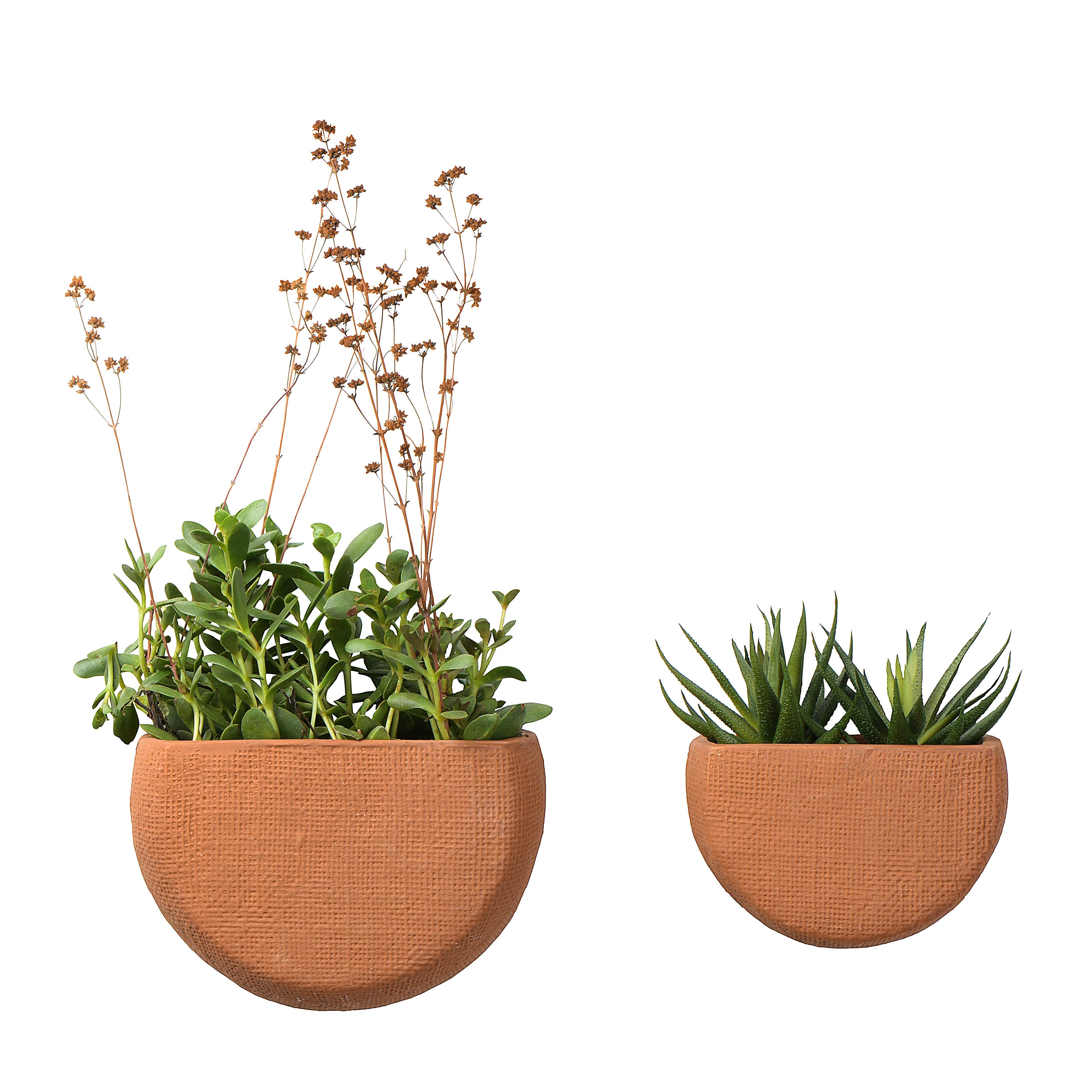 Storied Home 2 Piece Wall Planter Set, , large