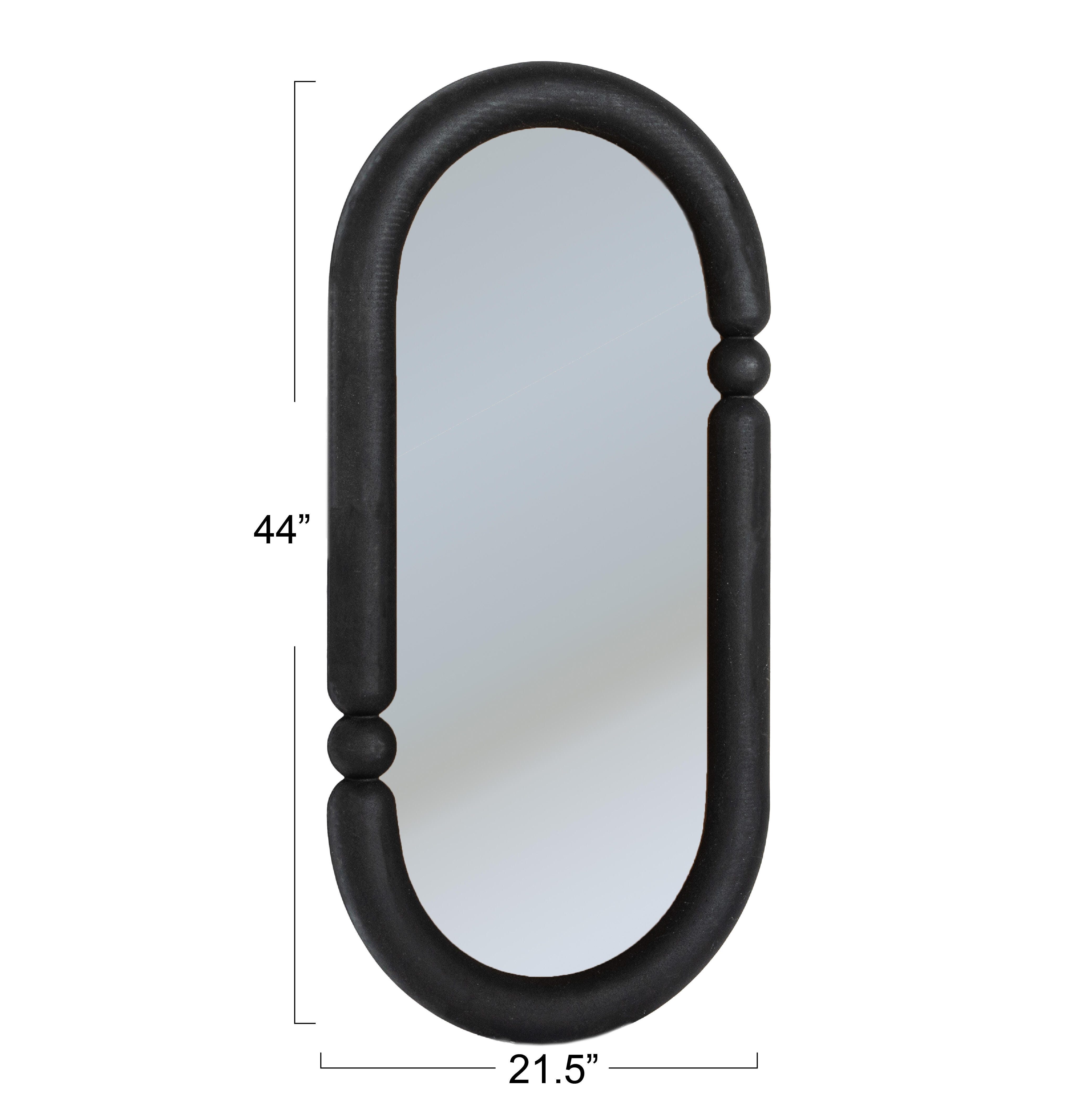 Storied Home Oval Wall Mirror, , large