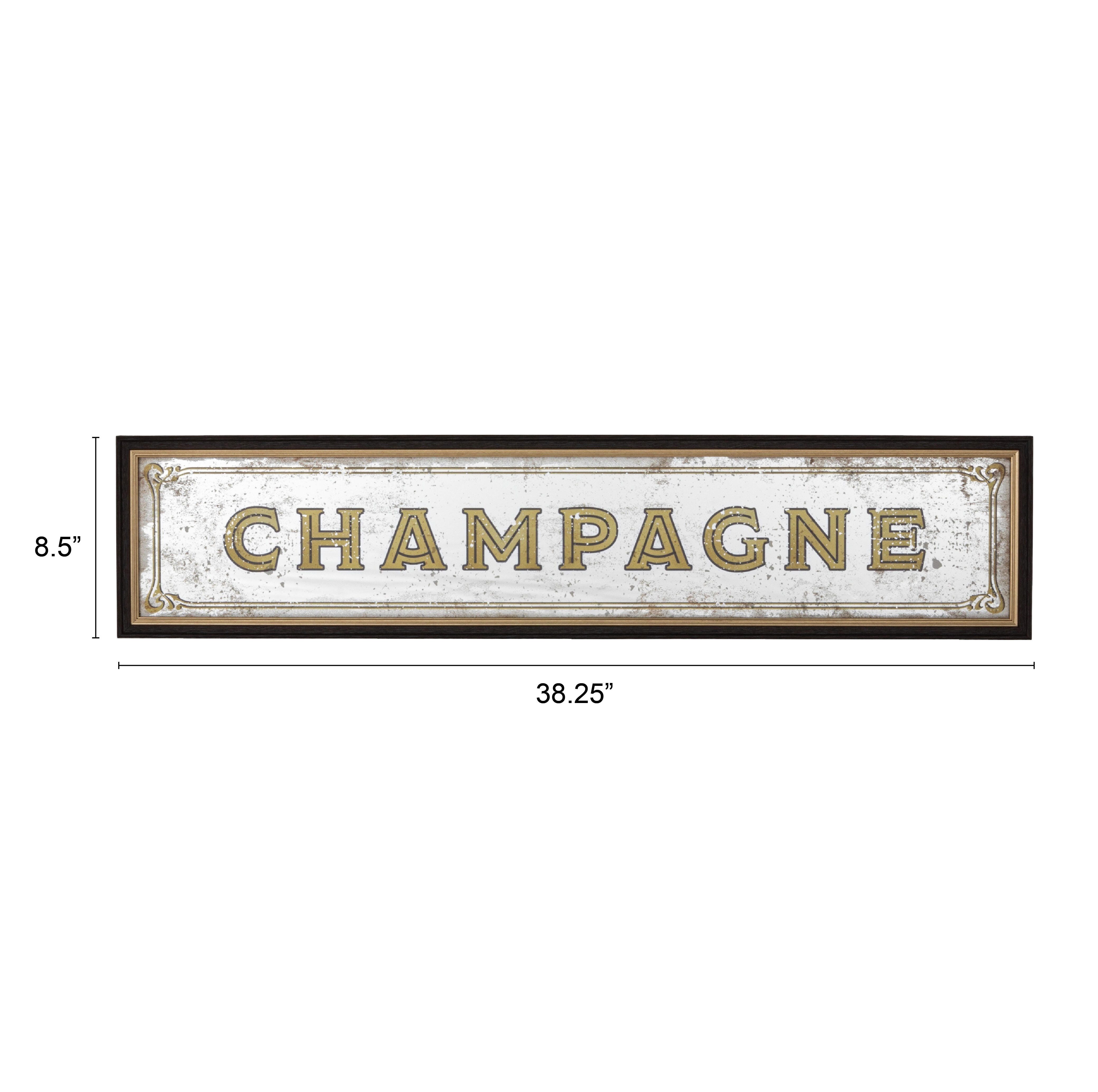 Storied Home "Champagne" Wall Decor, , large