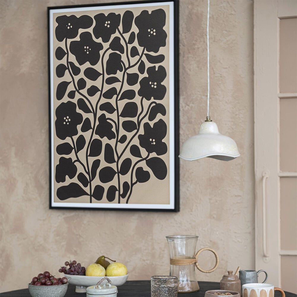 Storied Home Flowers Wall Art 25" x 37", , rollover