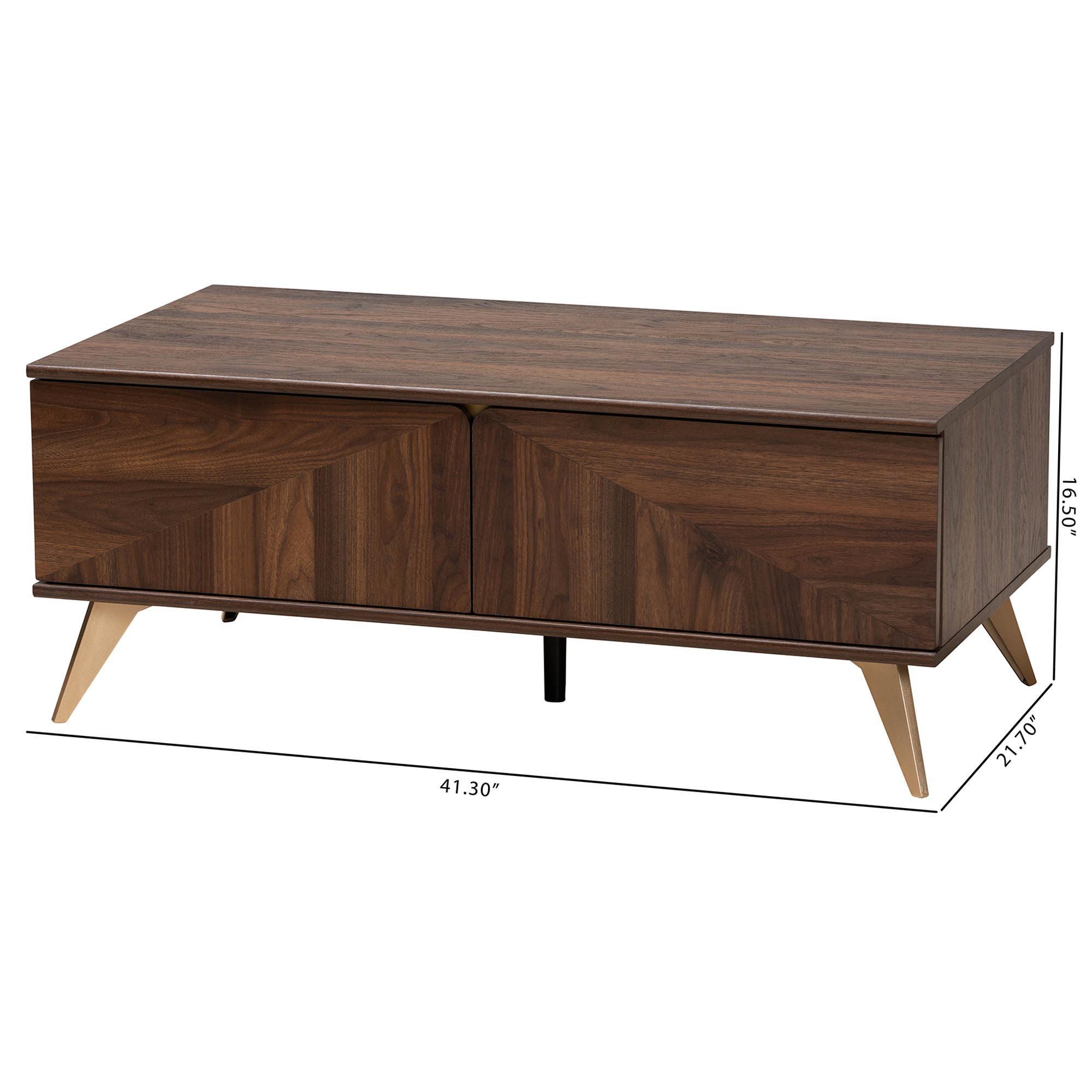 Baxton Studio Graceland Coffee Table, , large