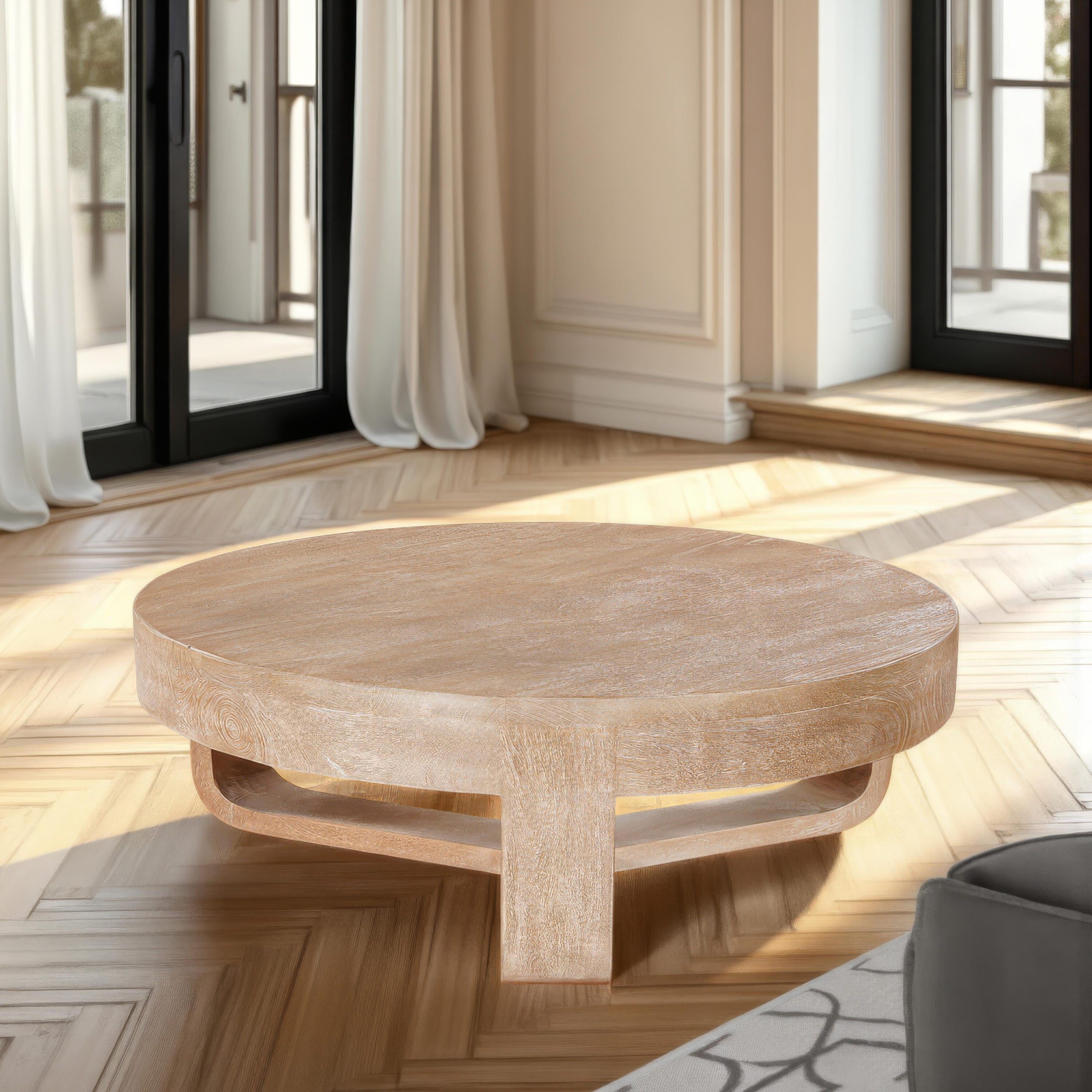 Benzara Milan Coffee Table, , large