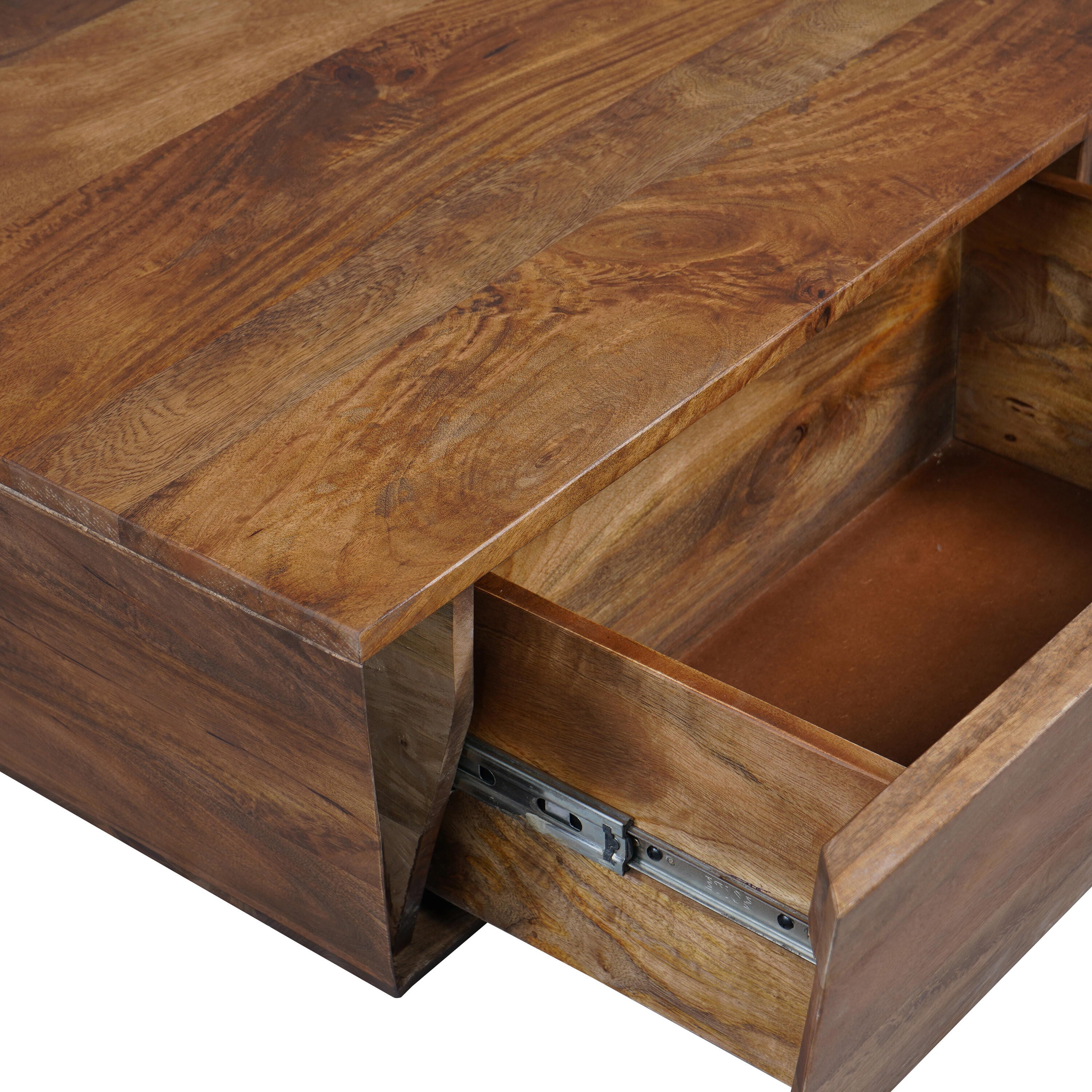 Benzara Handcrafted Coffee Table, , large
