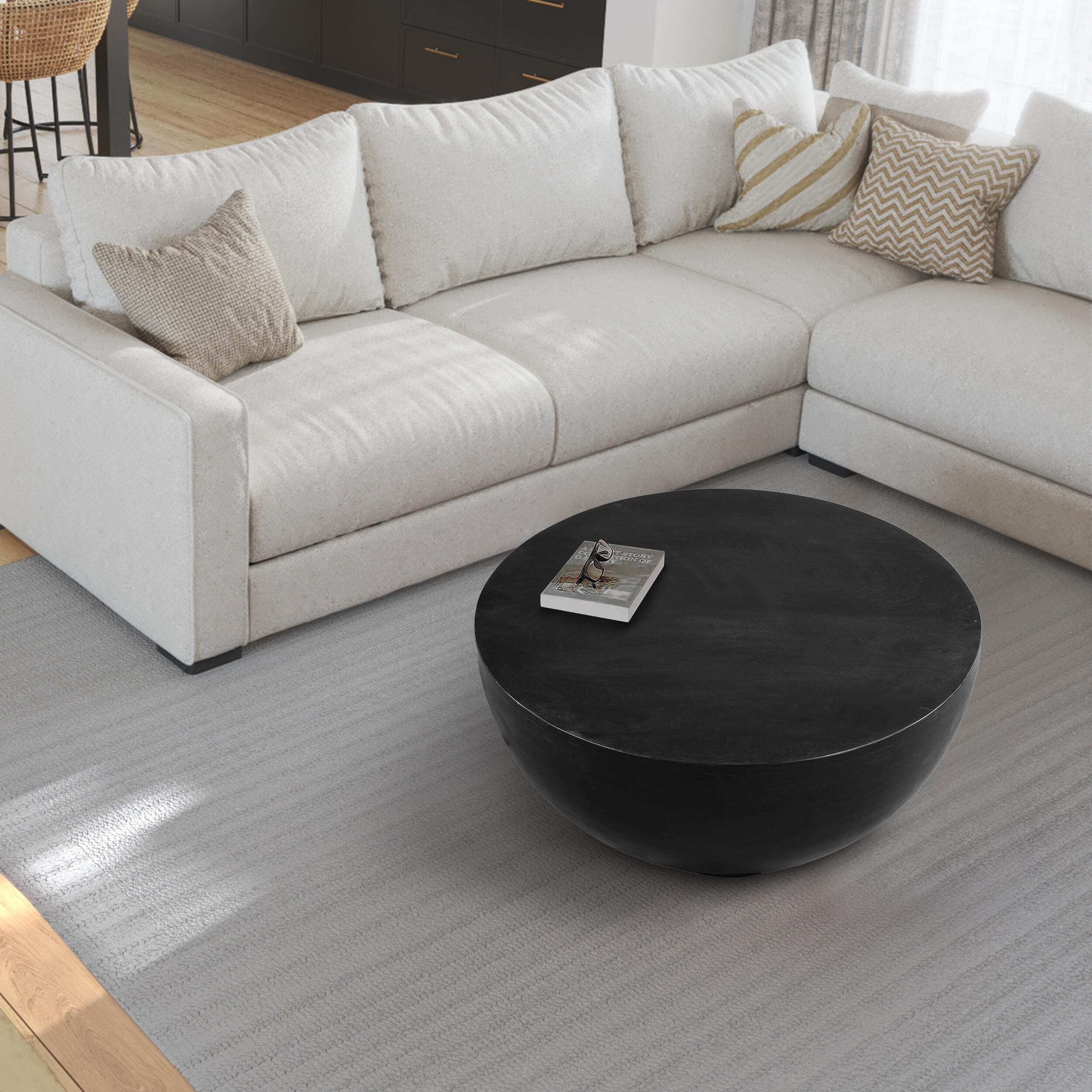 Benzara Coffee Table, , large