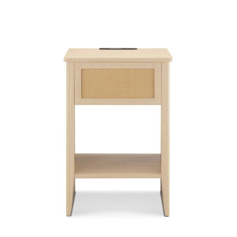 INK+IVY Lennox End Table with USB Charging, , large